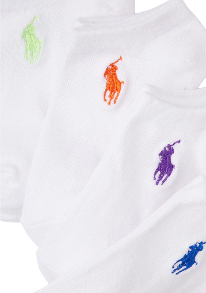 Polo Girls Classic Solid Low Cut Socks - 6 Pack