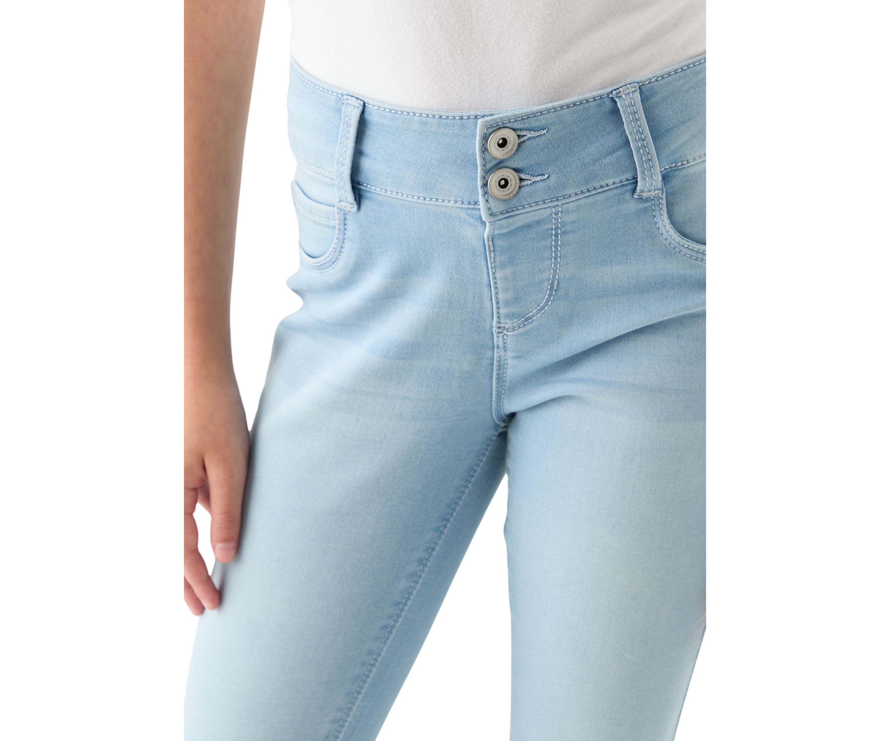 Girls 7-16 Knit Flare Jeans
