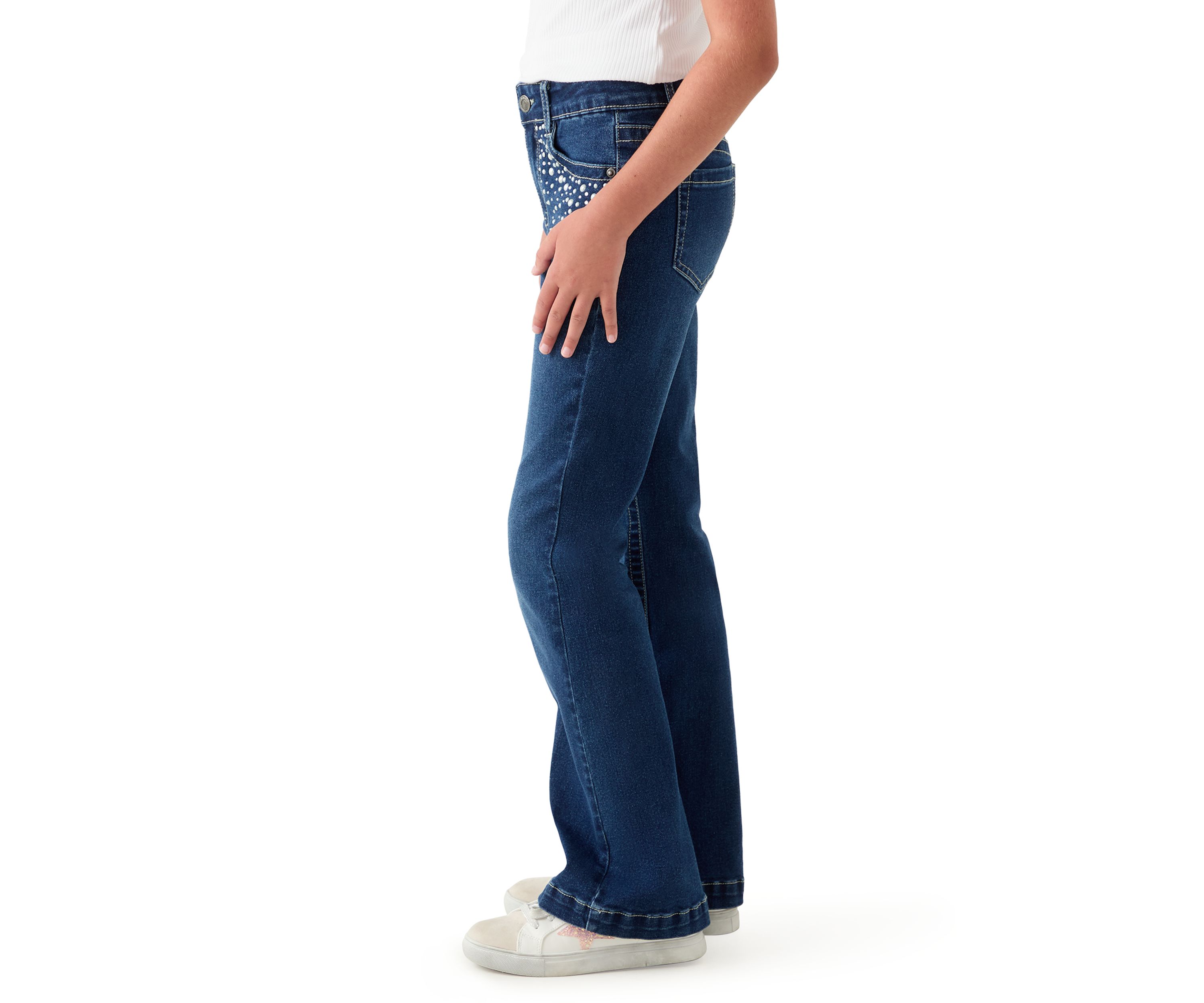 Girls 7-16 Diamond Flare Jeans