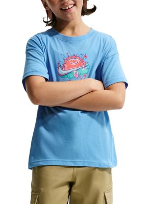 Nike Big Kids Graphic T-Shirt, Blue, Large