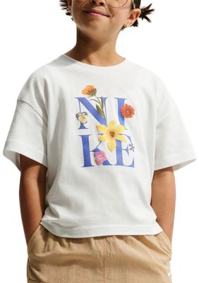 Nike Unisex Big Kids' Boxy T-Shirt, Large