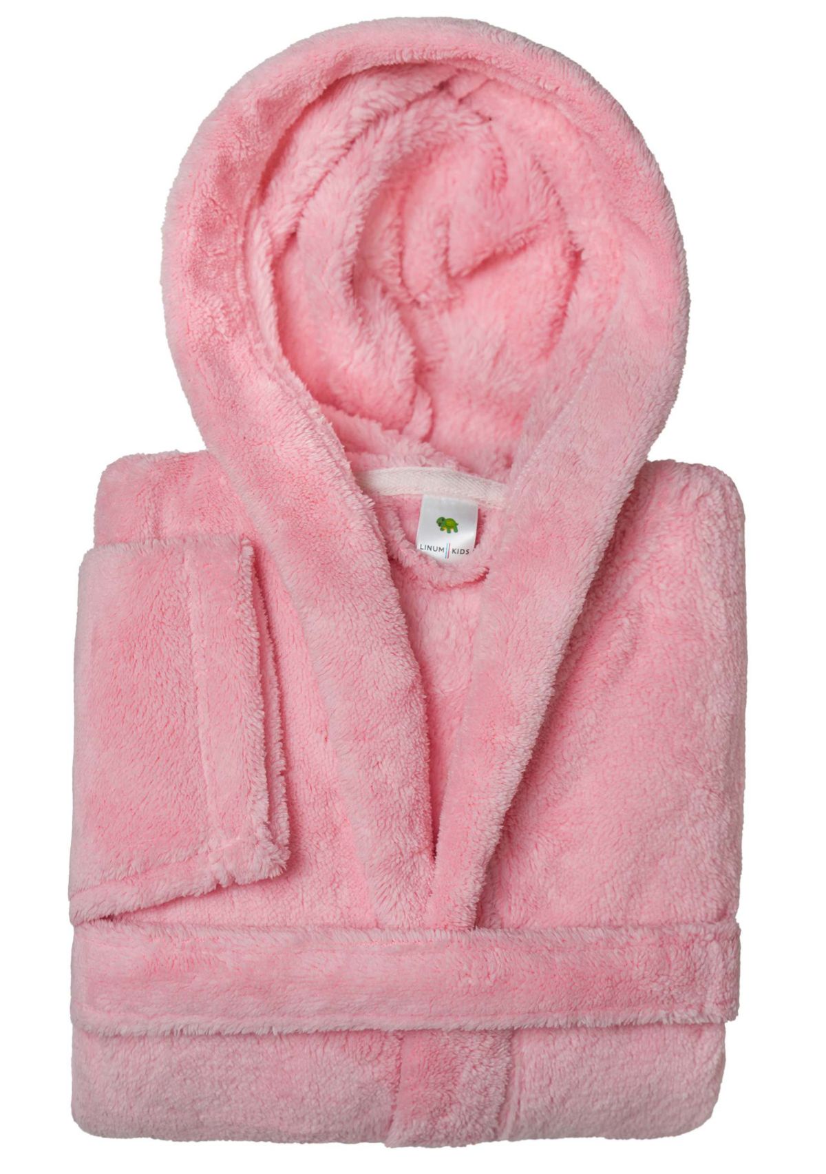 Girls 5-12 Hooded Bathrobe