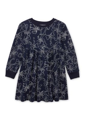 Crown & Ivy Girls 4-6x Bow Dress