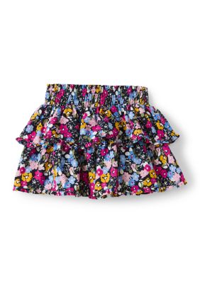 Crown & Ivy Girls 7-16 Floral Skort