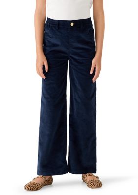 Crown & Ivy Girls 7-16 Corduroy Wide Leg Pants