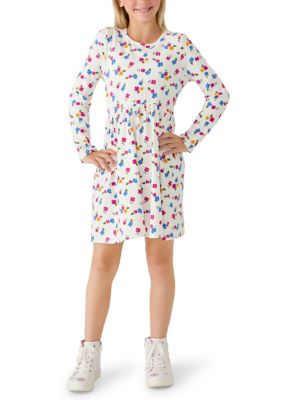Crown & Ivy Girls 7-16 Ivy Floral Dress