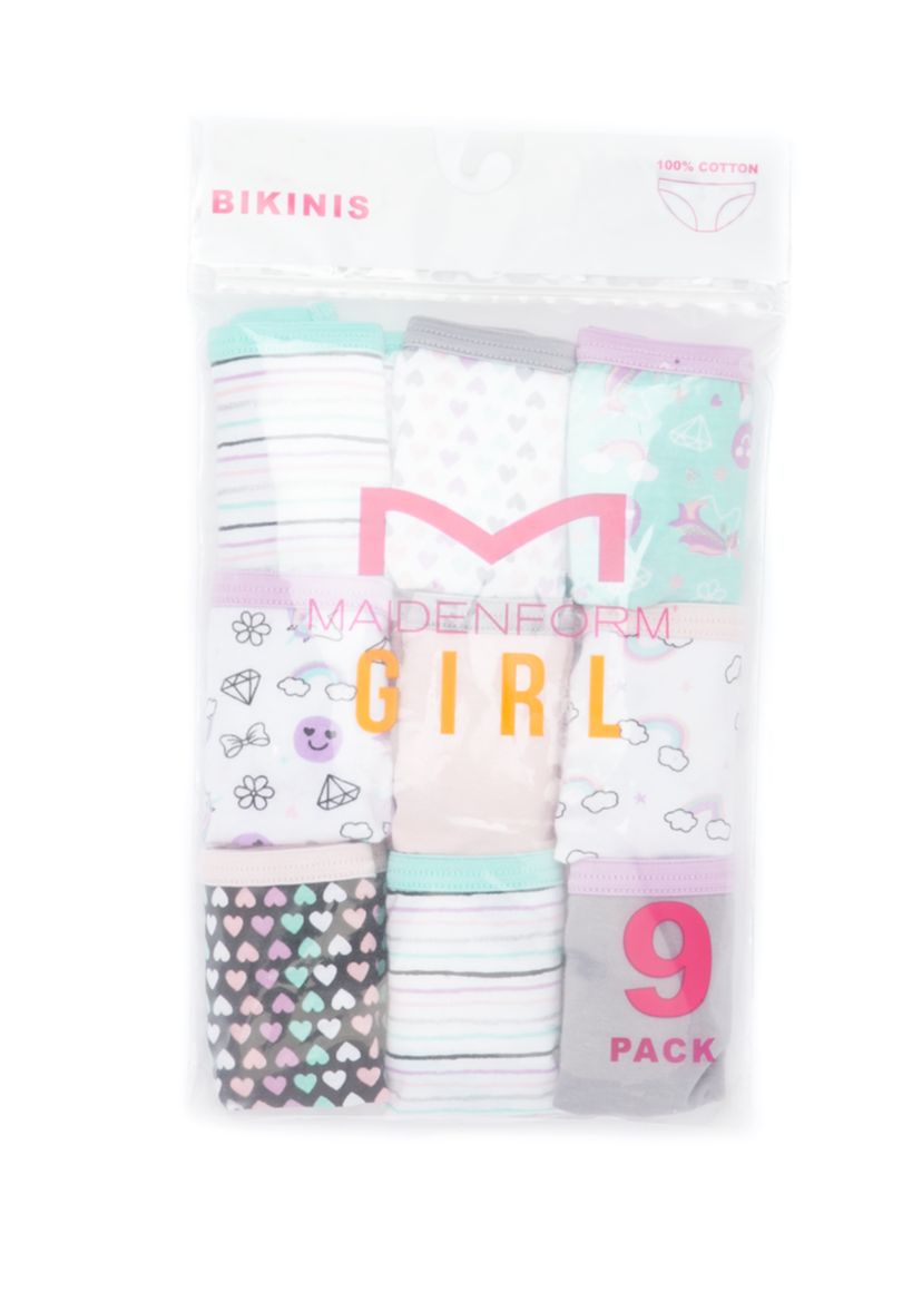 Girls 4-16 Bikini Underwear Set 