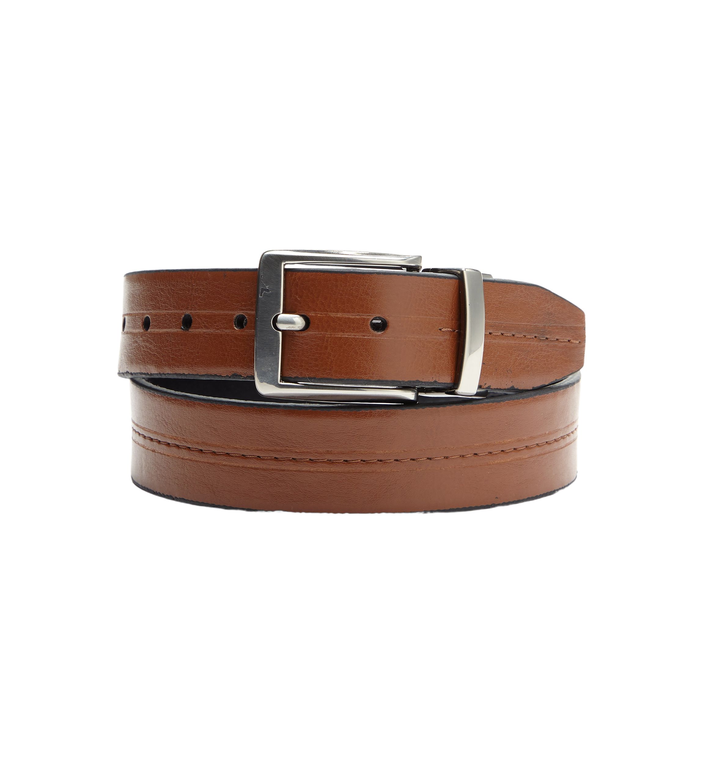 Boys 4-7 30 Millimeter Reversible Belt with Center Stitch