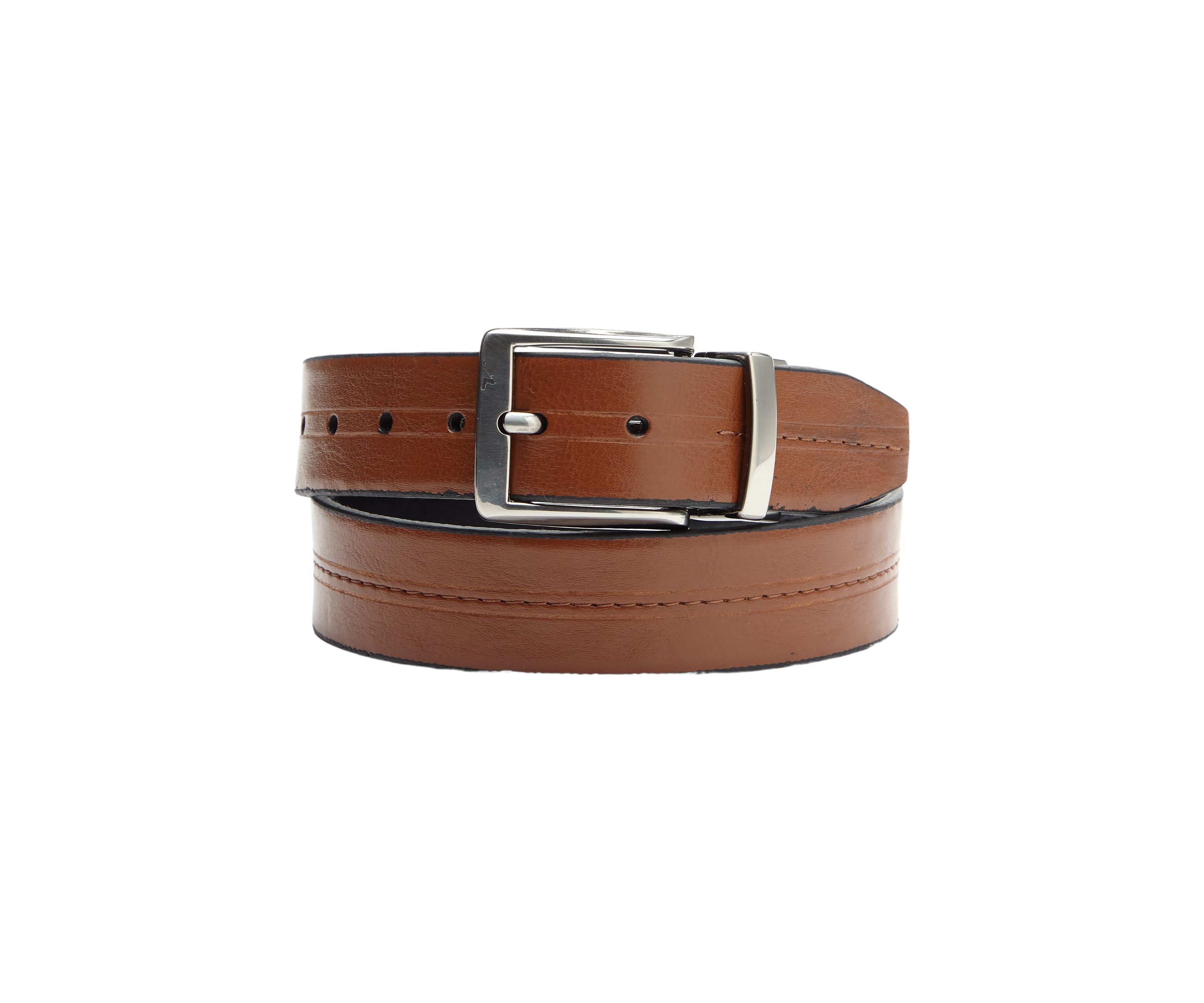 Boys 4-7 30 Millimeter Reversible Belt with Center Stitch