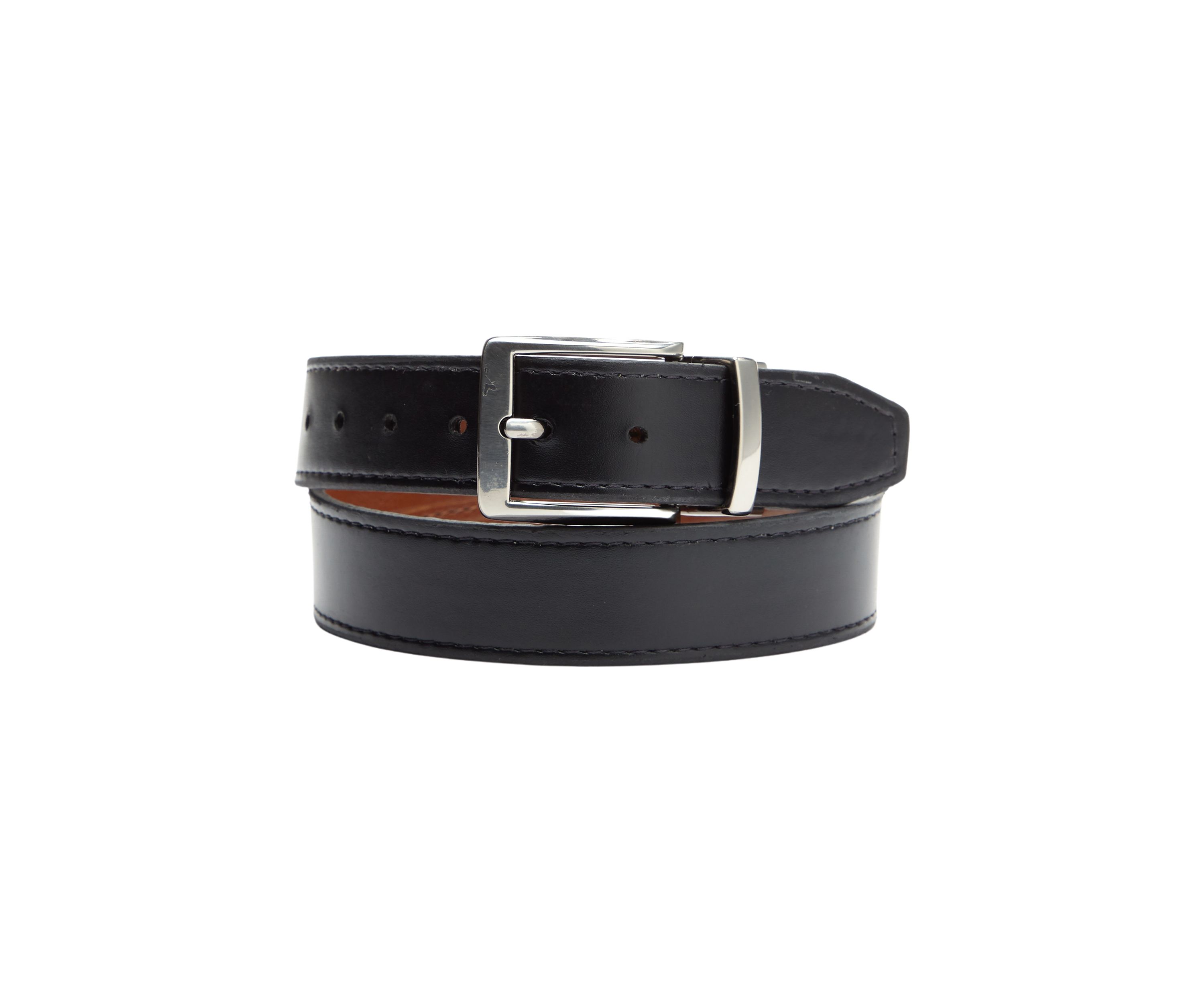 Boys 4-7 30 Millimeter Reversible Belt with Center Stitch