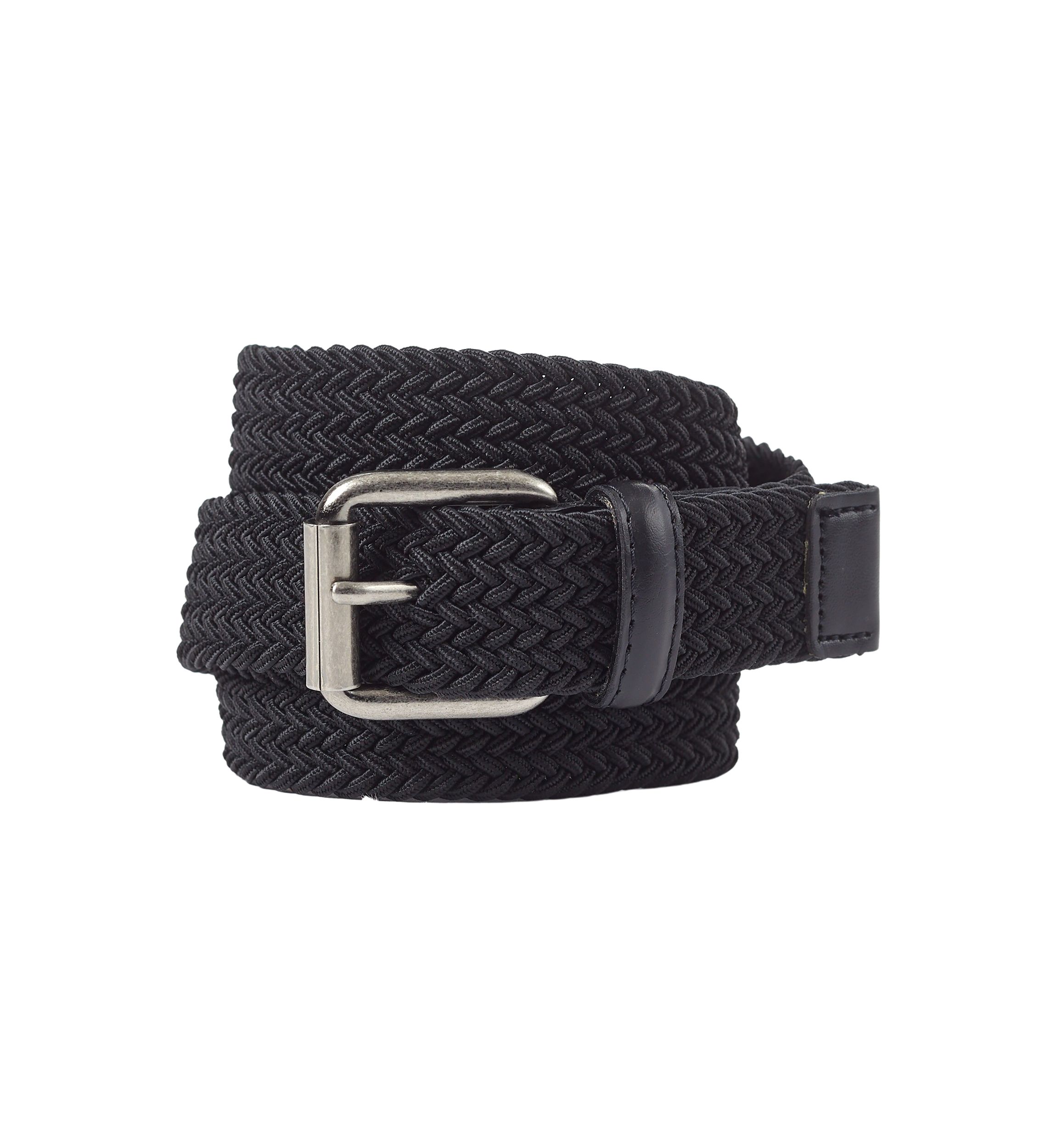 Boys 30 Millimeter Stretch Woven Braided Belt