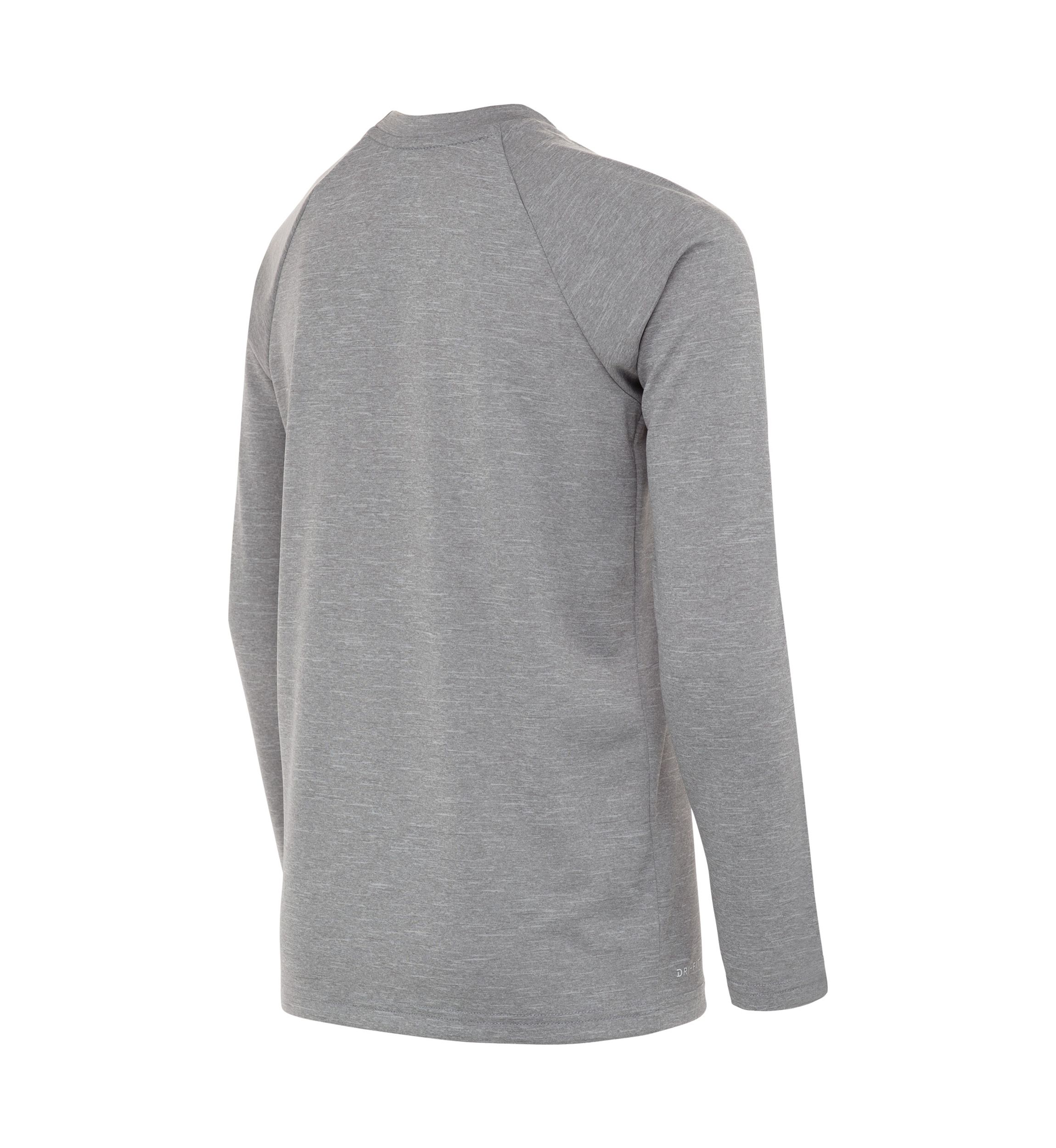 Boys 8-20 Heather Long Sleeve Hydroguard Swim Shirt