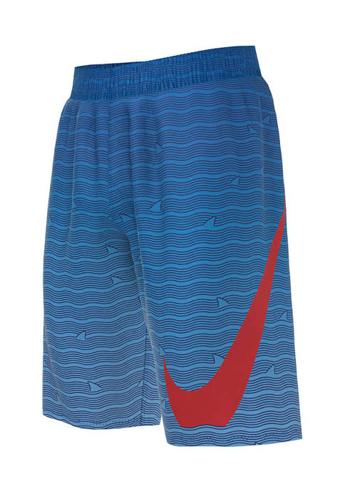 Nike® Boys 8-20 8&quot; Shark Stripe Volley Swim