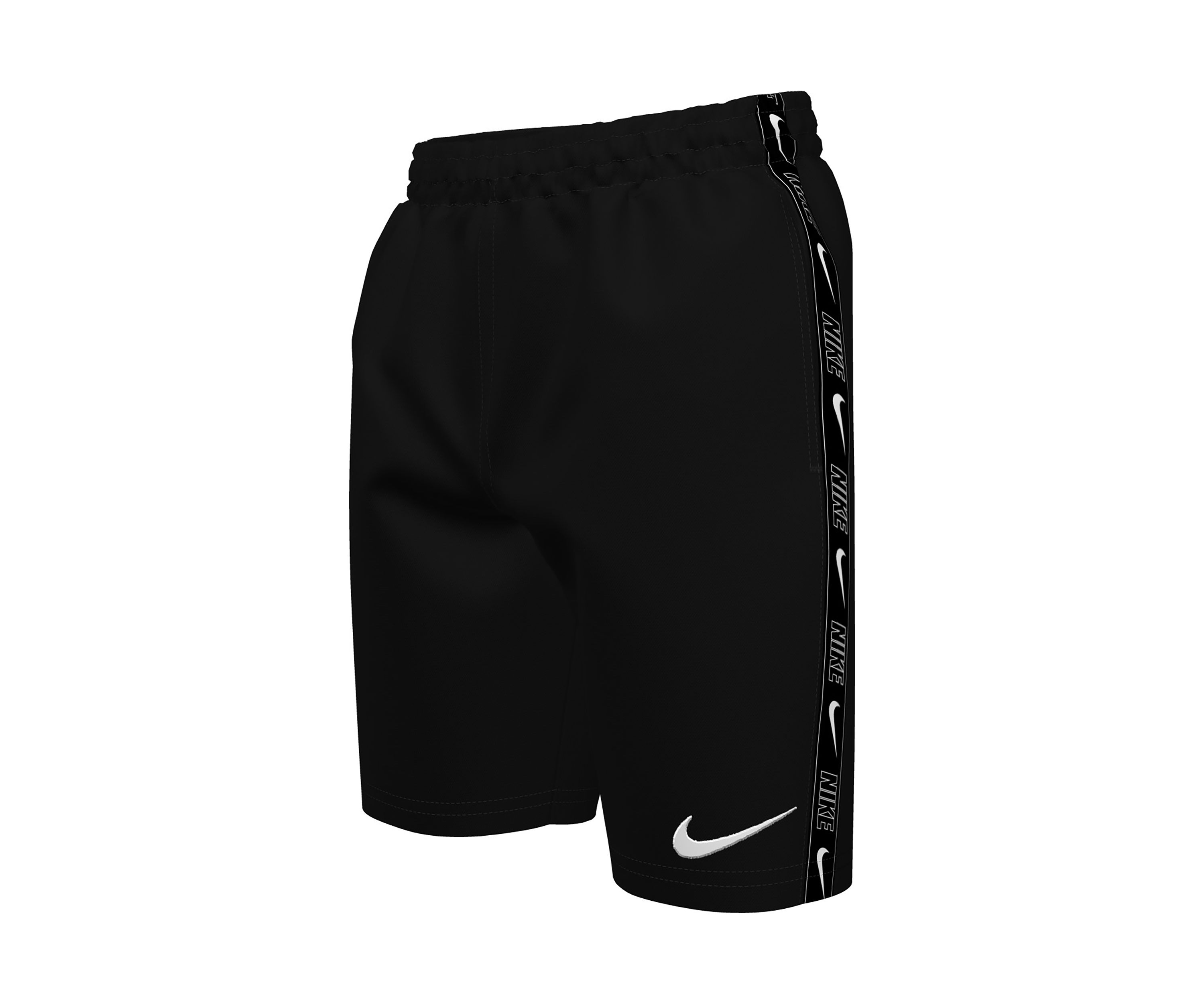 Boys 8-20 Logo Tape 7" Volley Swim Shorts
