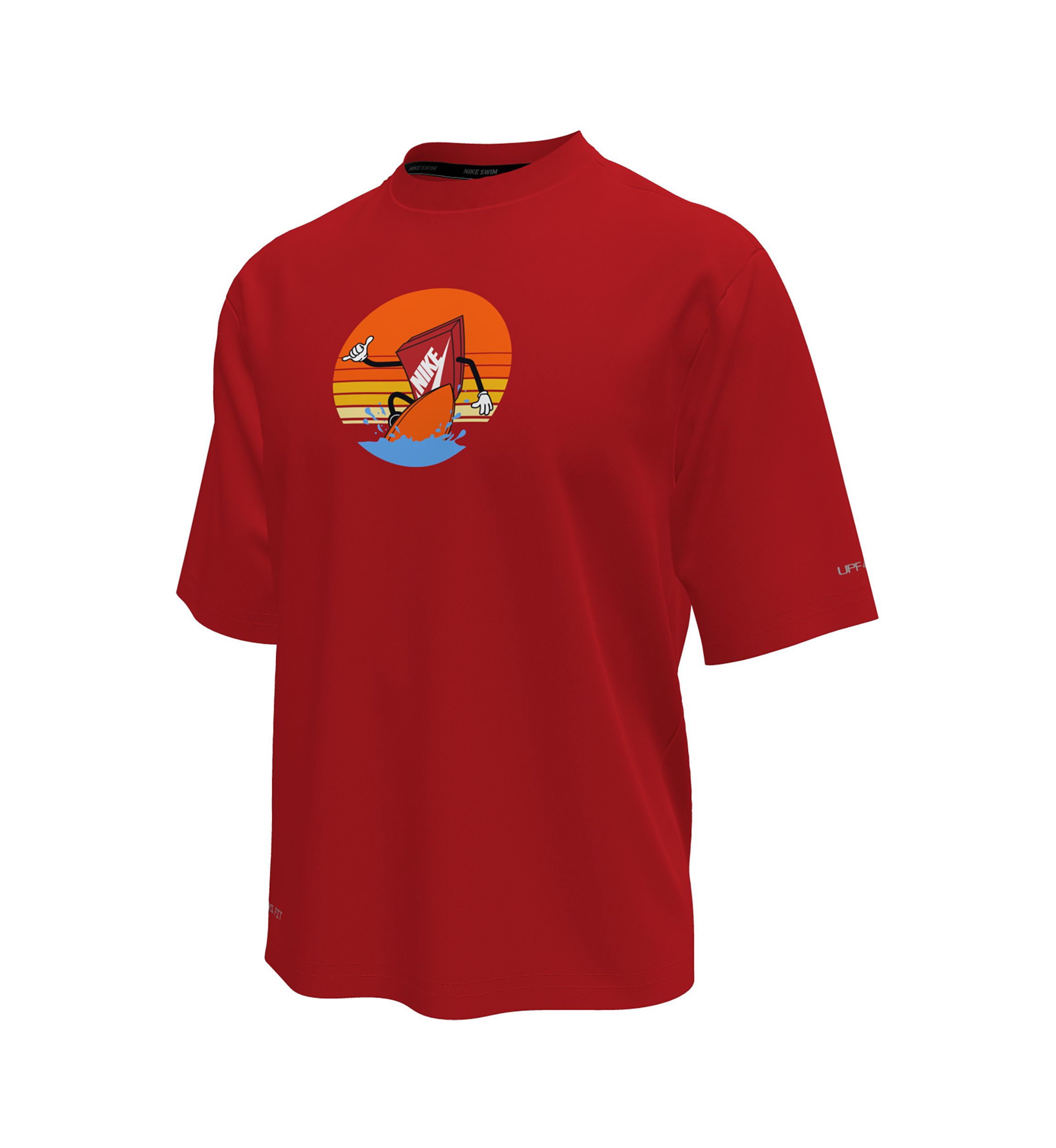 Boys 8-20 Sunset Surf Short Sleeve Hydroguard Swim T-Shirt