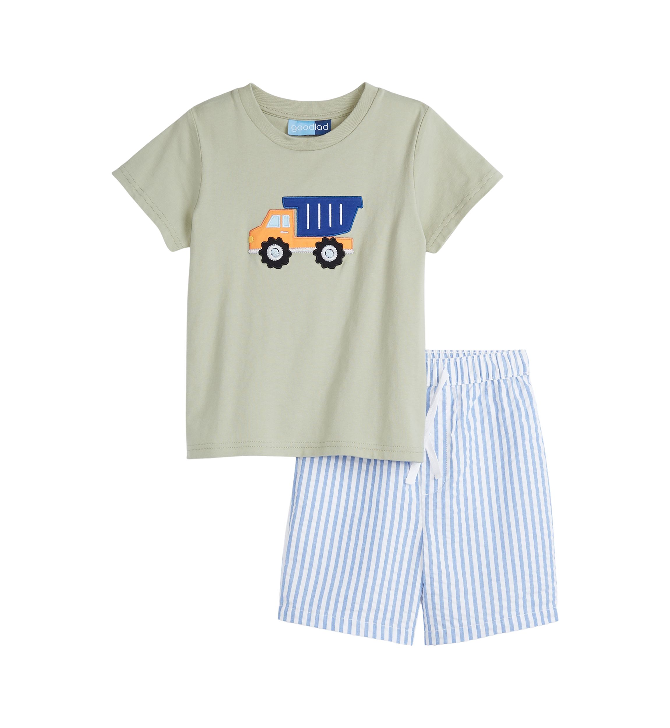 Boys 4-7 Dump Truck Graphic T-Shirt and Shorts Set
