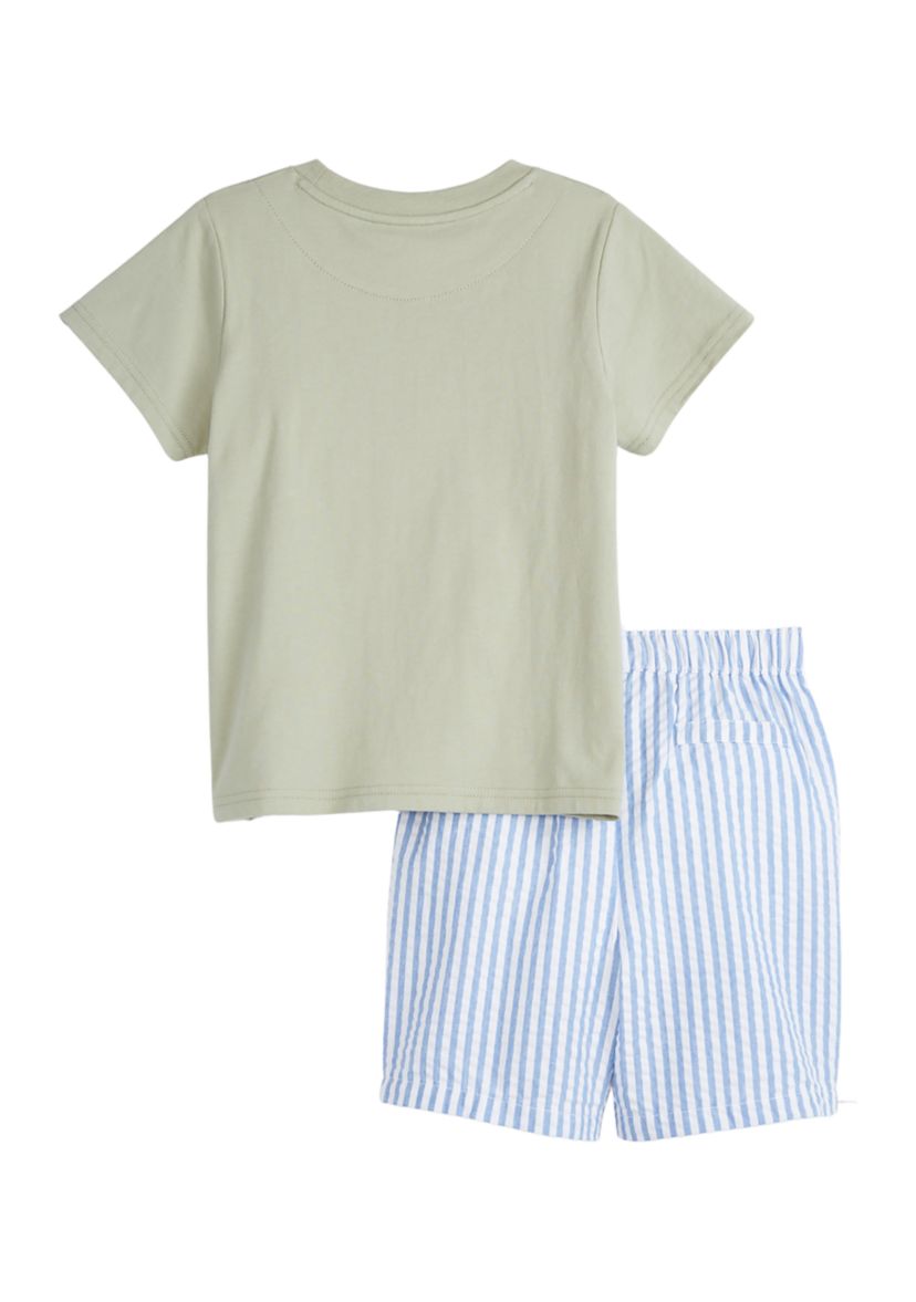 Boys 4-7 Dump Truck Graphic T-Shirt and Shorts Set