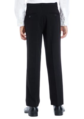 Boys husky clearance black dress pants