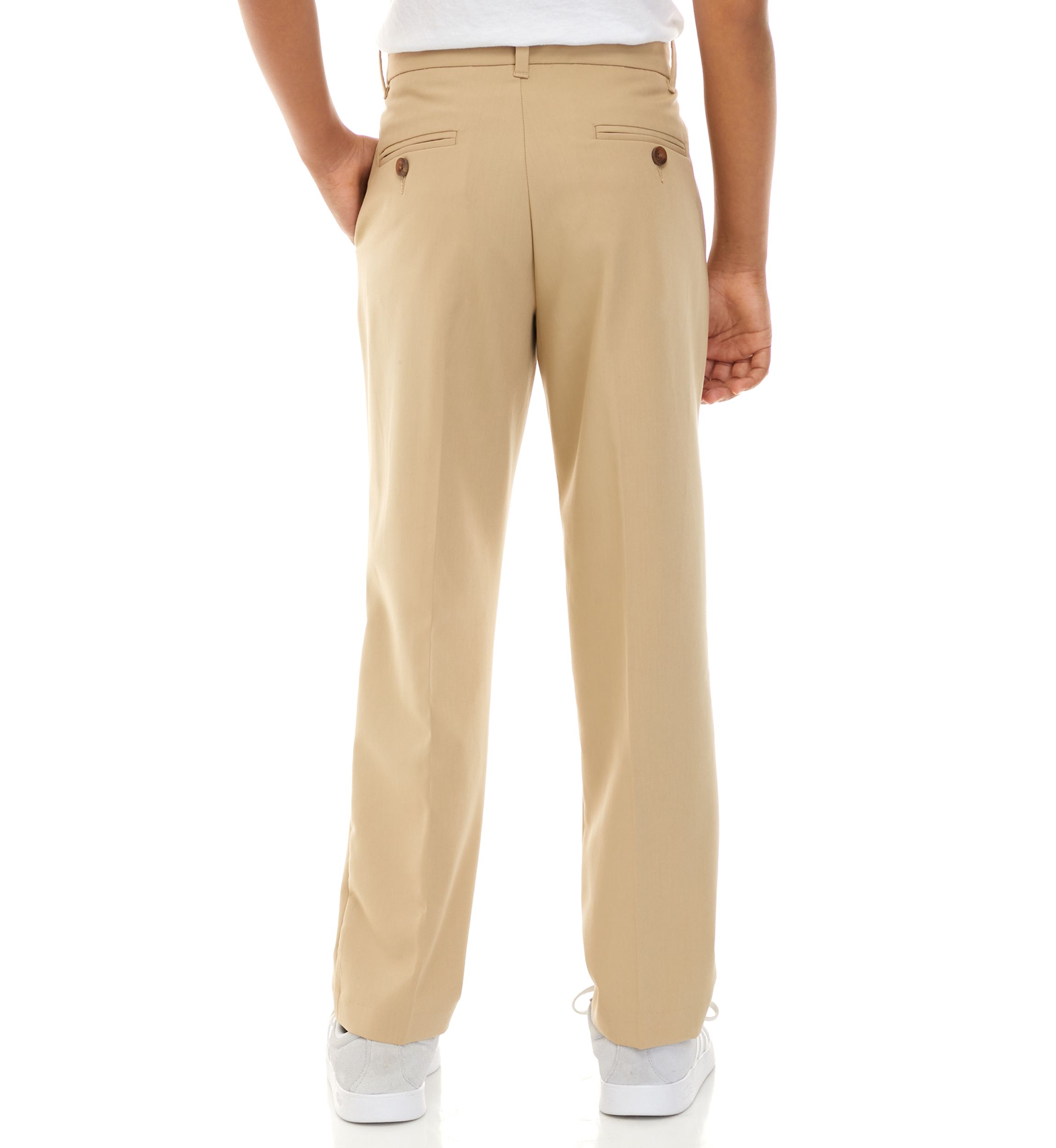 Boys 8-20 Bi Stretch Twill Husky Pants