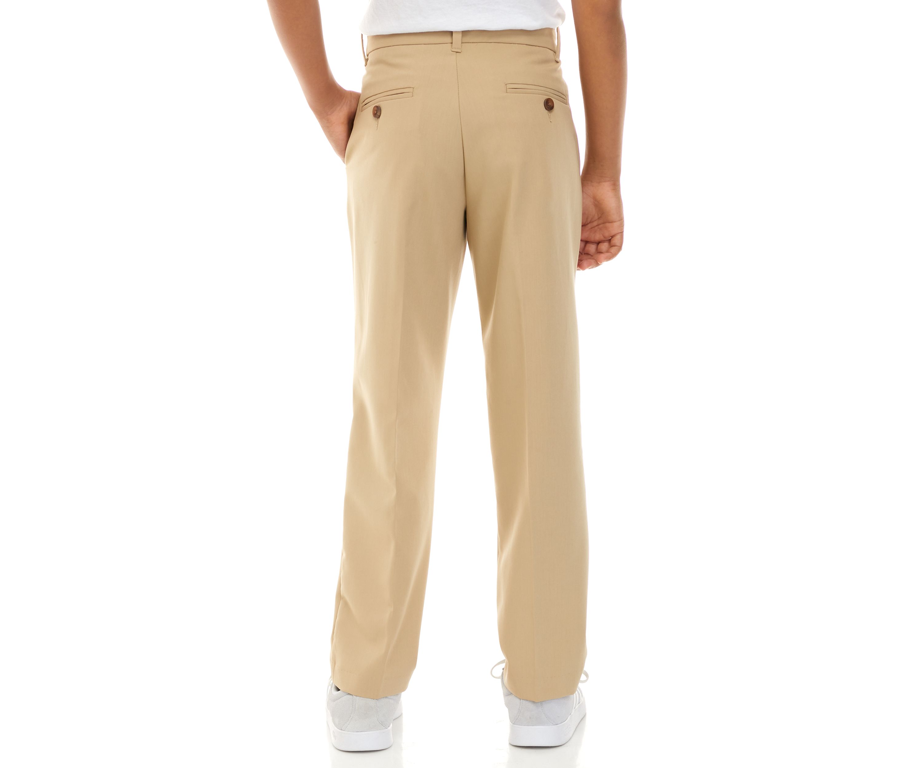 Boys 8-20 Bi Stretch Twill Husky Pants