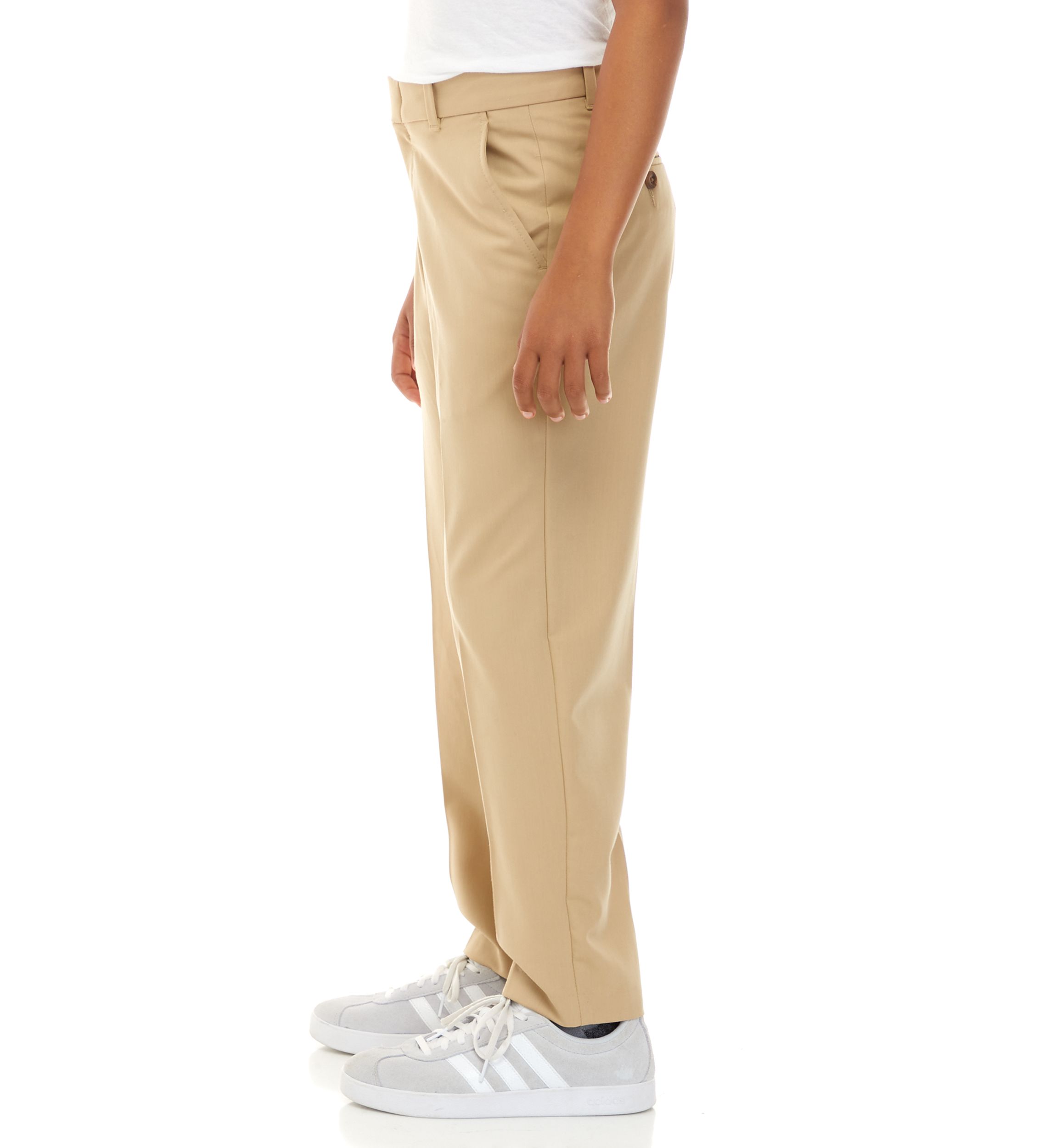 Boys 8-20 Bi Stretch Twill Husky Pants