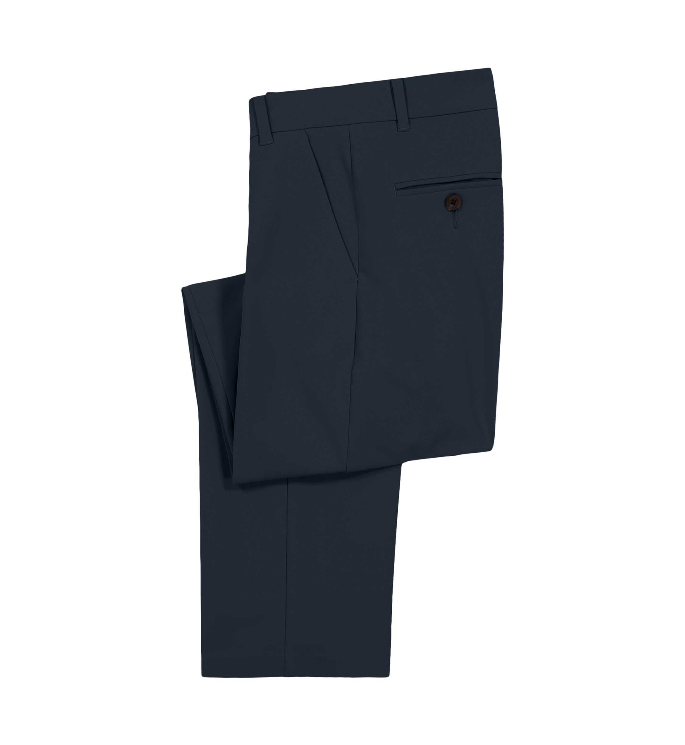 Boys 8-20 Flat Front Husky Stretch Solid Performance Pants