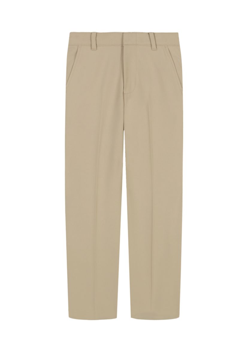 Boys 4-7 Stretch Flat Front Performance Pants