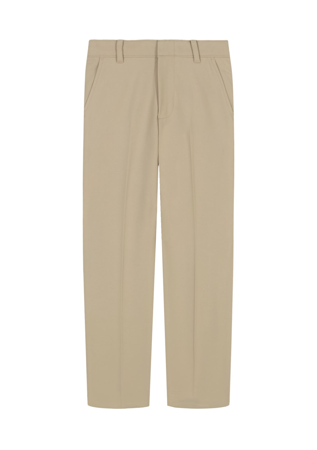 Boys 8-20 Stretch Flat Front Performance Pants