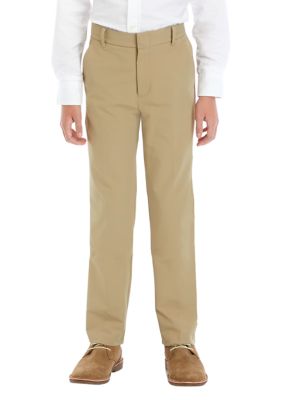 Dickies Boys' Flat Front Pant (8-20) - Hunter Green - New Star