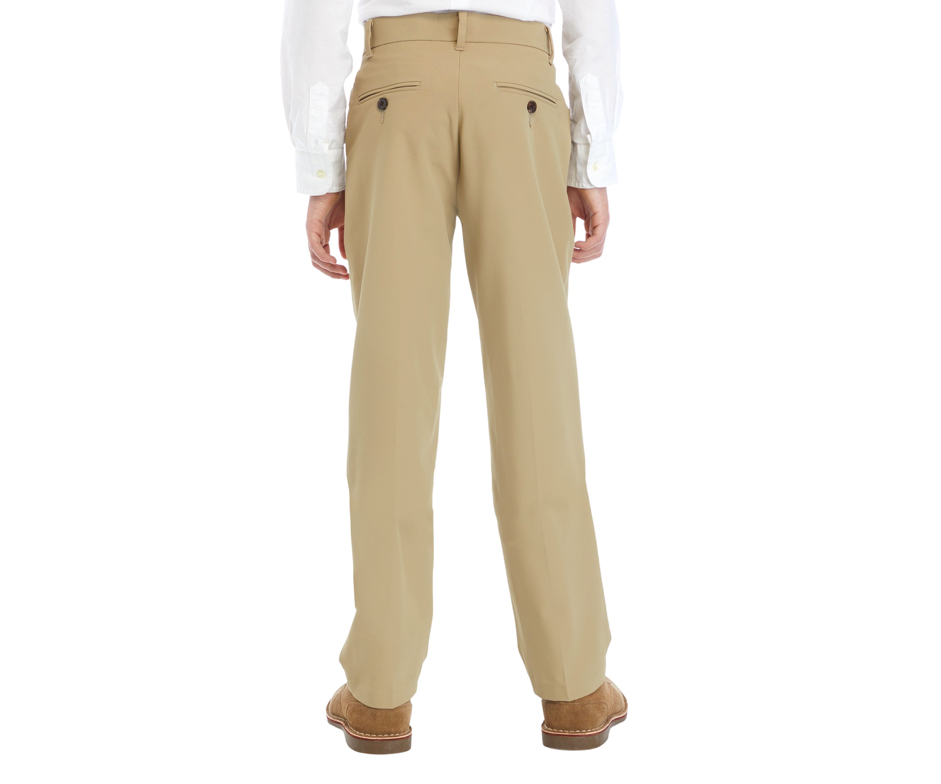 Boys 8-20 Flat Front Performance Pants