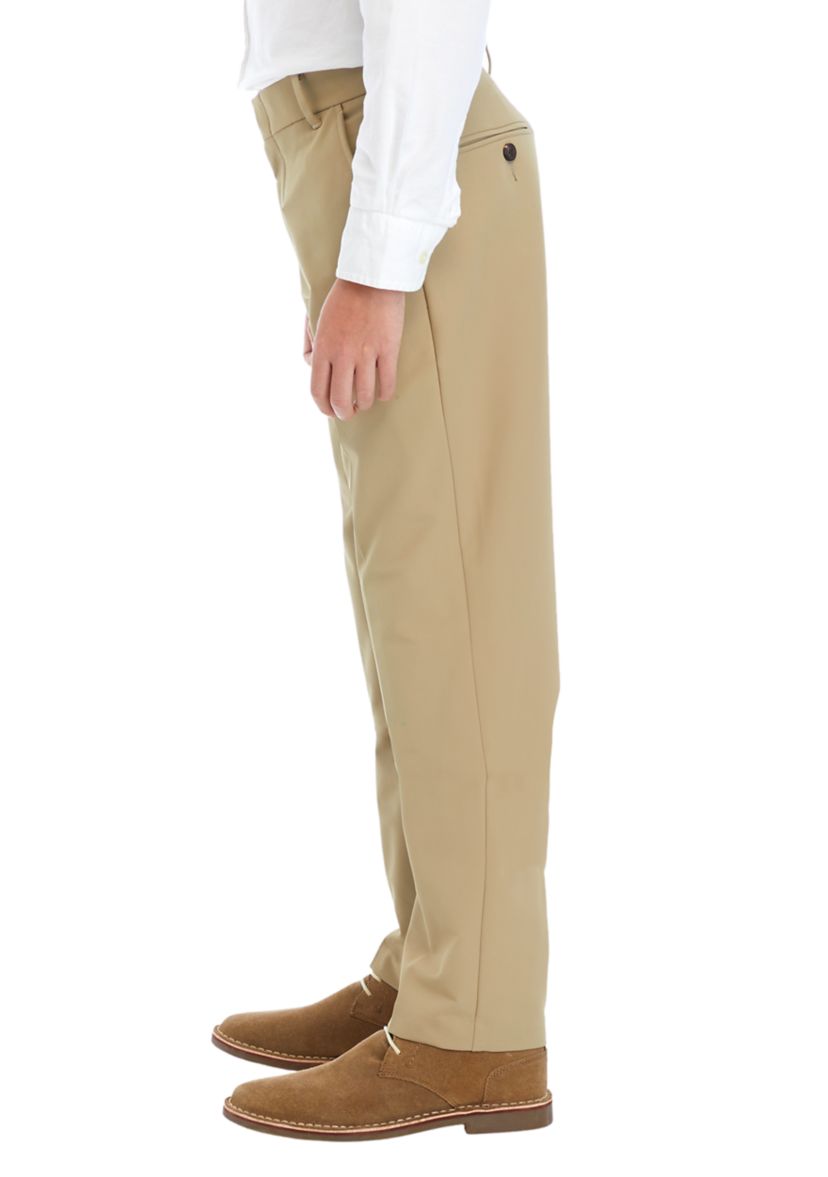 Boys 8-20 Flat Front Performance Pants