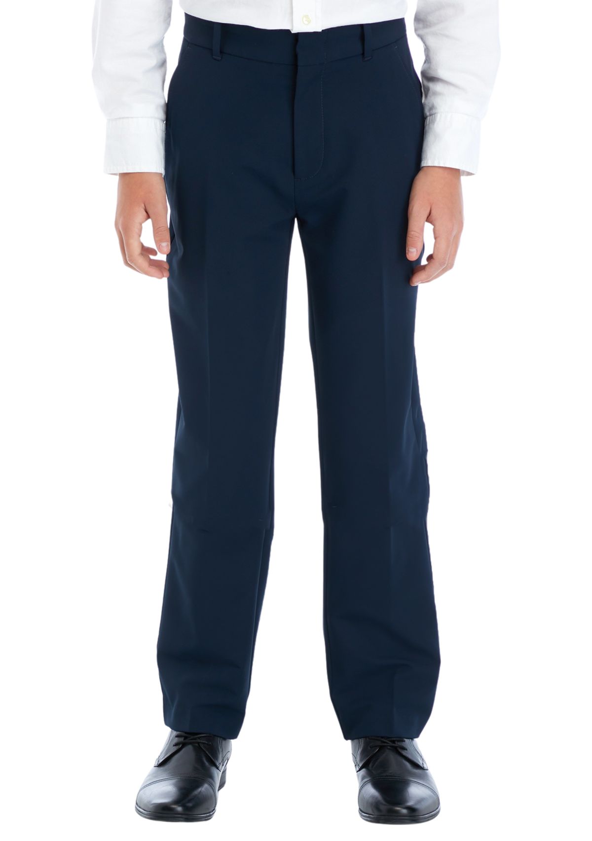 Boys 8-20 Flat Front Performance Pants