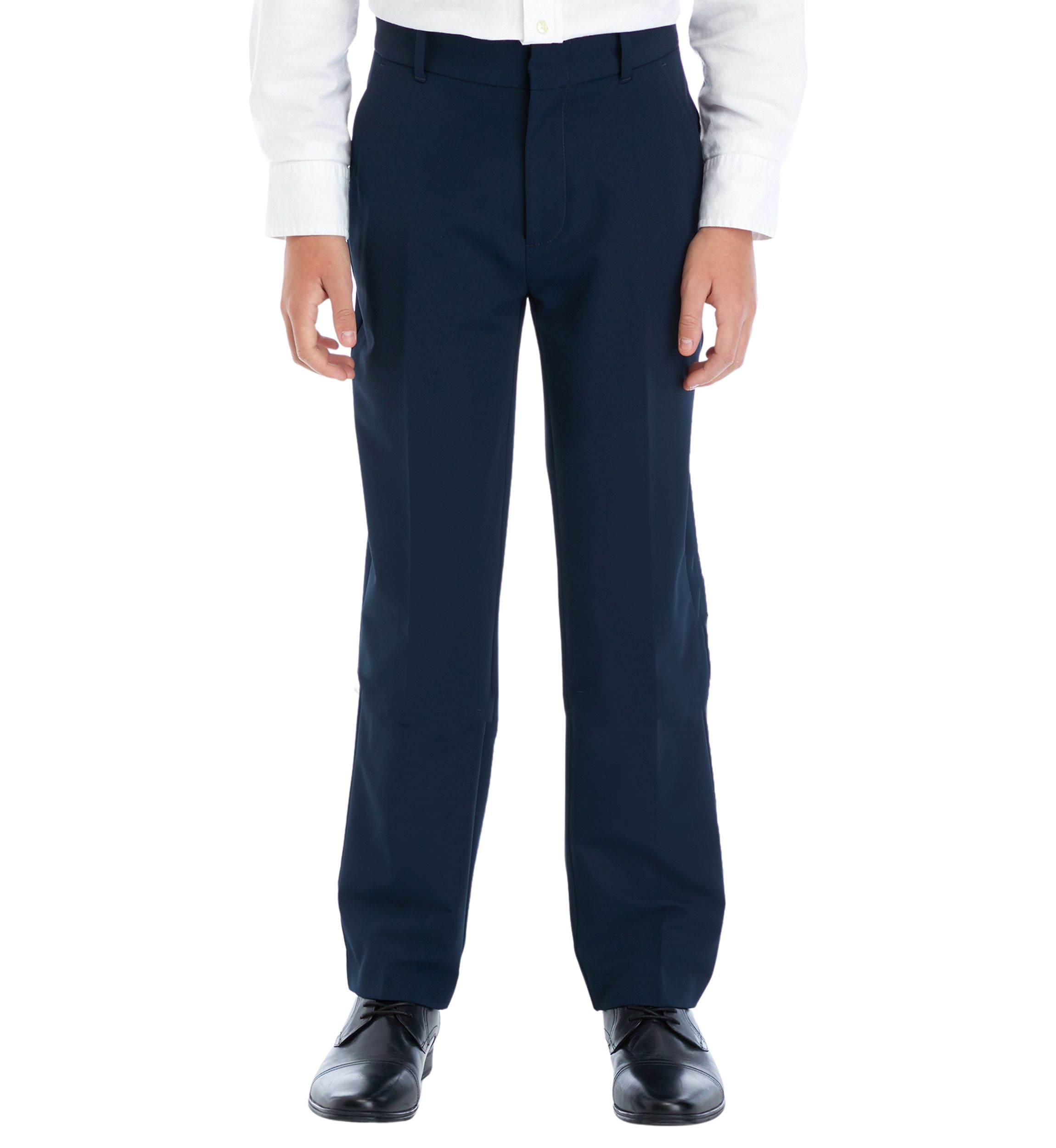 Boys 8-20 Flat Front Performance Pants
