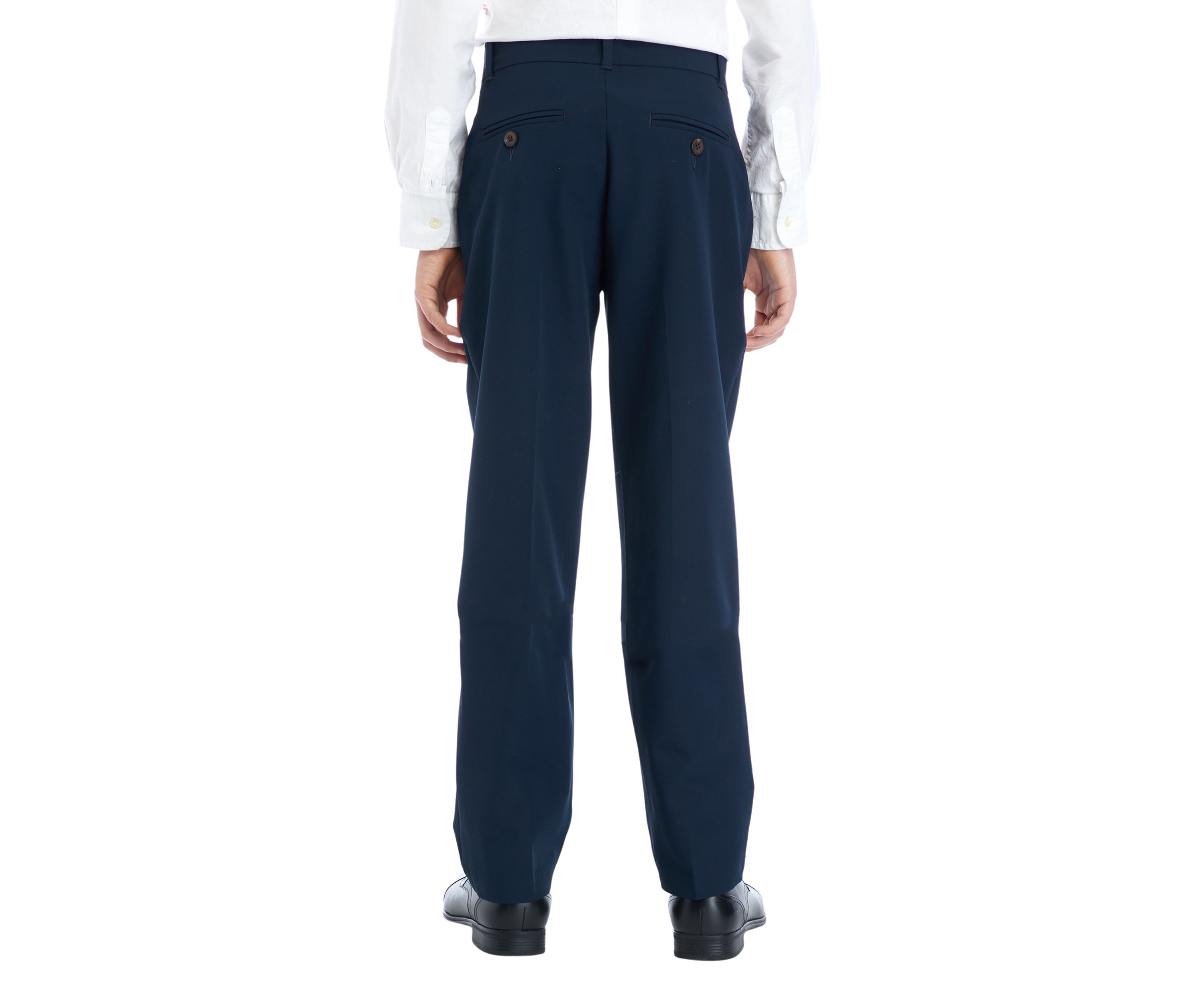 Boys 8-20 Flat Front Performance Pants