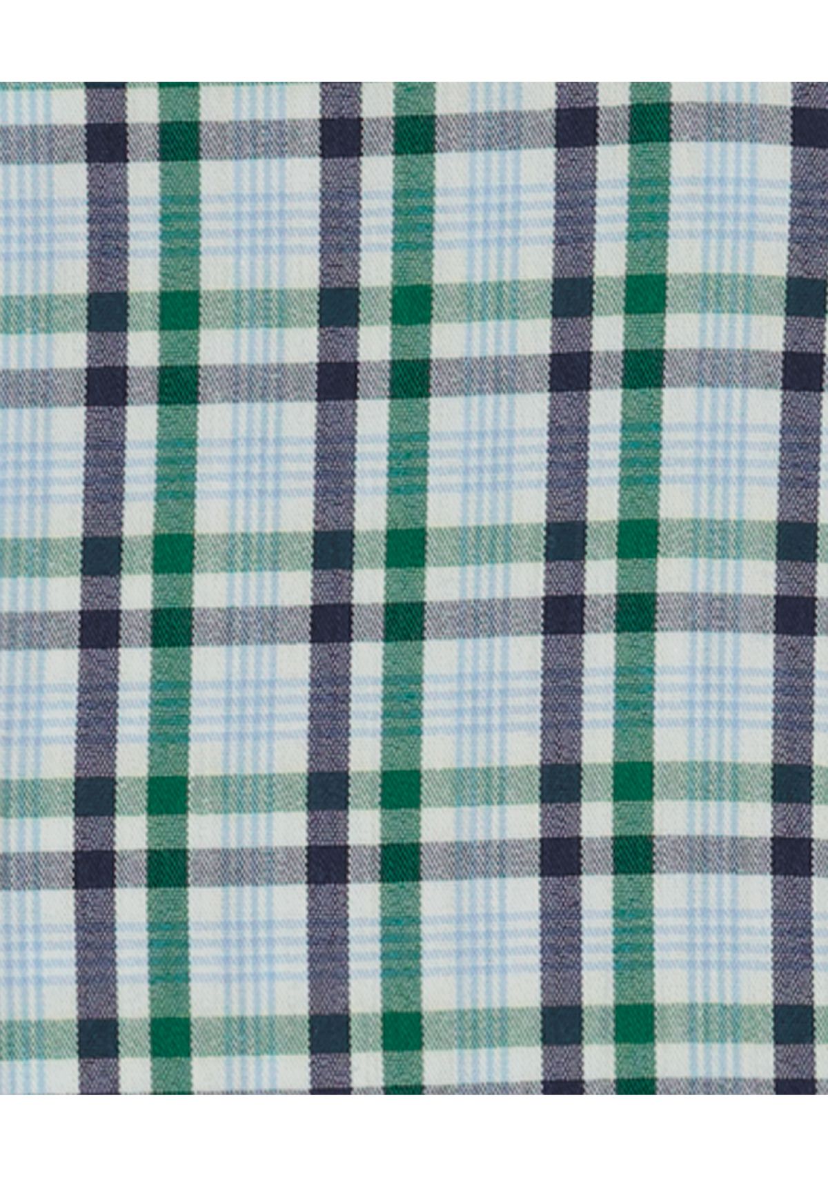 Boys 8-20 Husky Long Sleeve Stretch Ridgewood Plaid Shirt & Tie