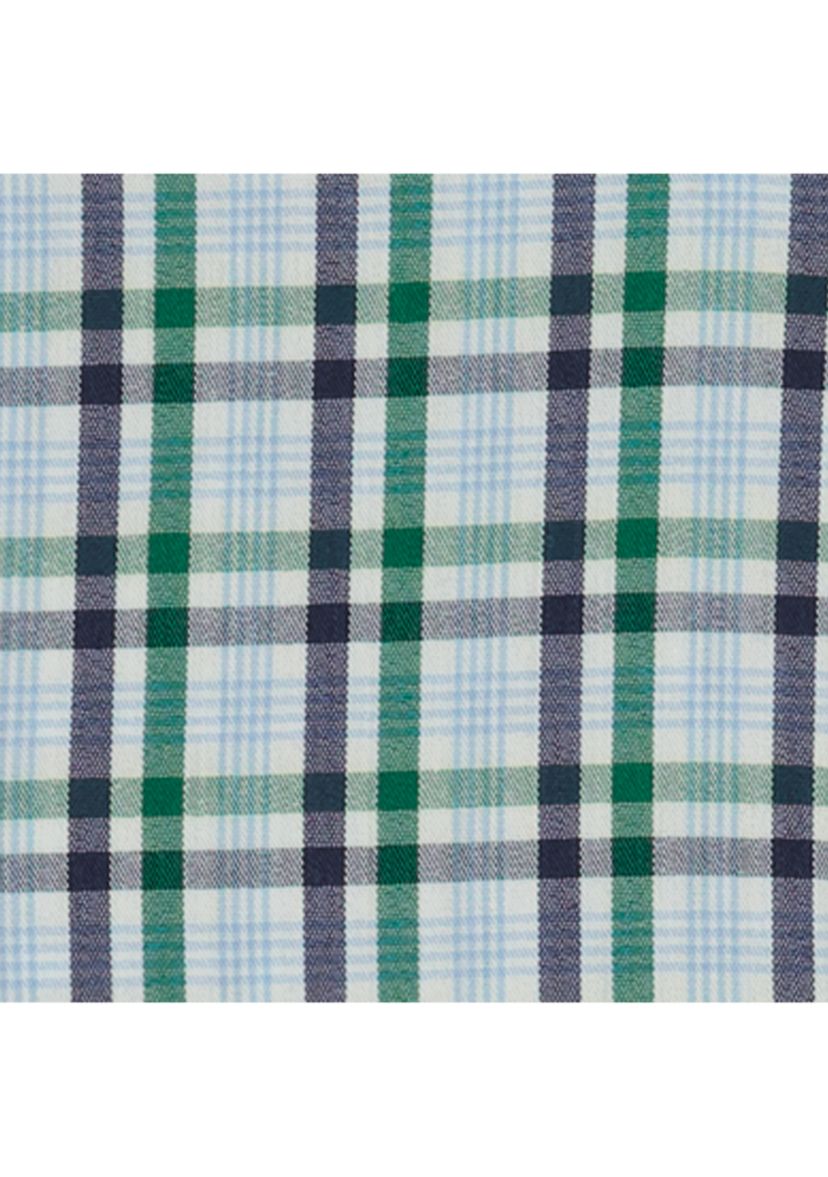 Boys 8-20 Long Sleeve Stretch Ridgewood Plaid Shirt & Tie