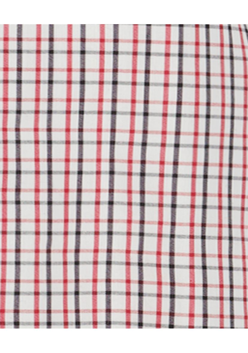 Boys 8-20 Long Sleeve Stretch Lambert Plaid Shirt & Bow Tie