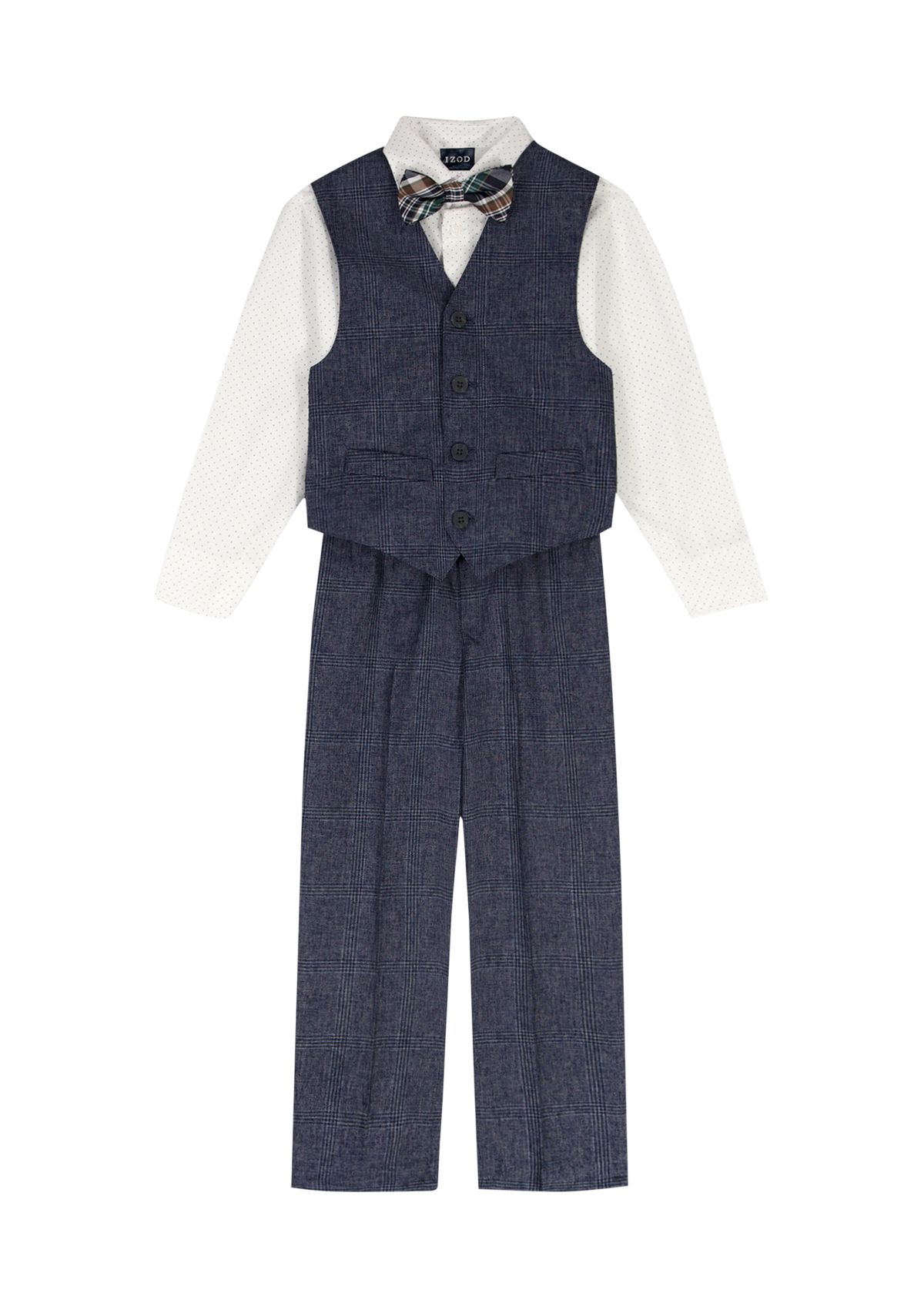 Boys 4-7 Vest Set with Bow Tie 