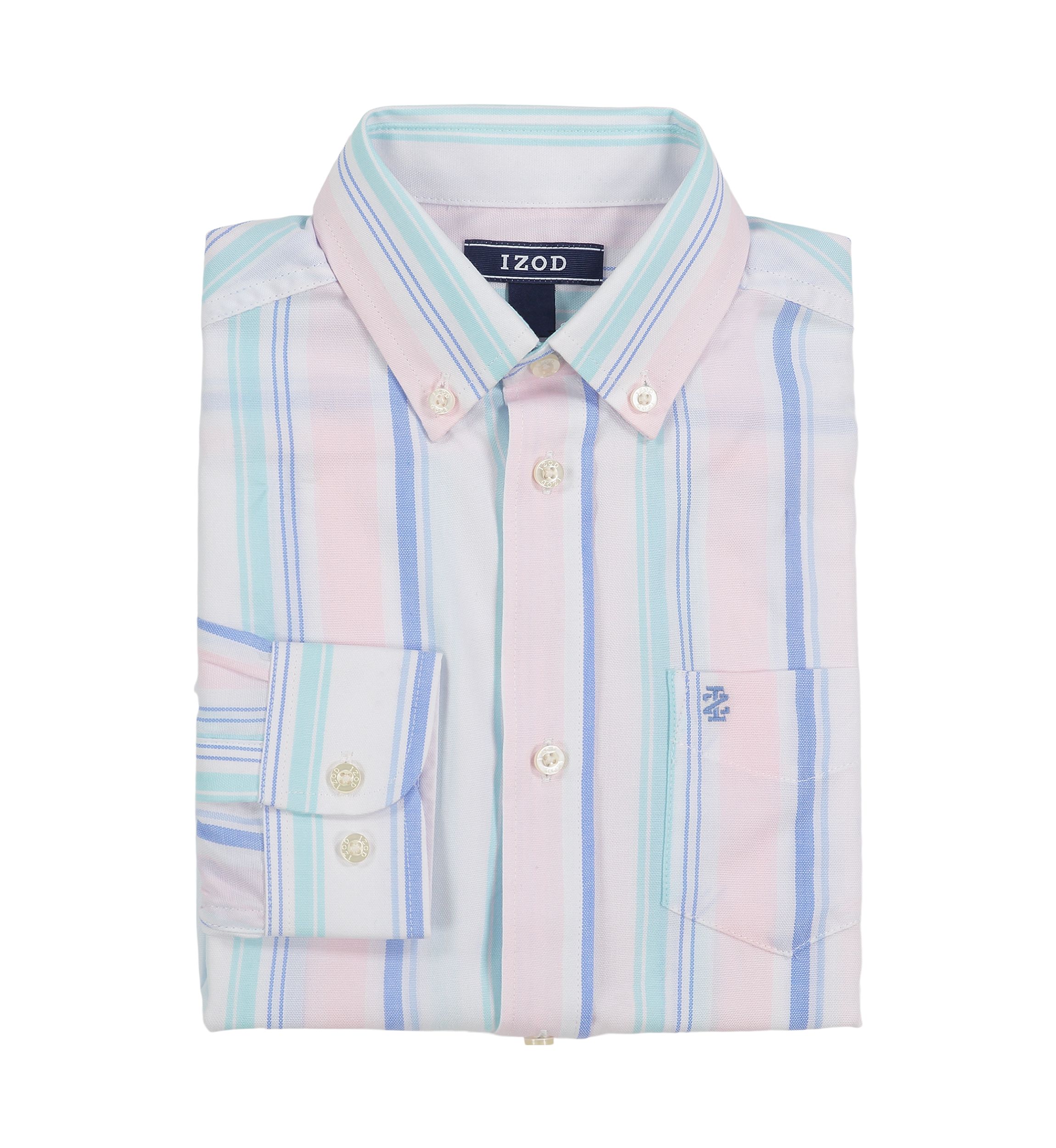 Boys 8-20 Long Sleeve Harbor Stripe Shirt