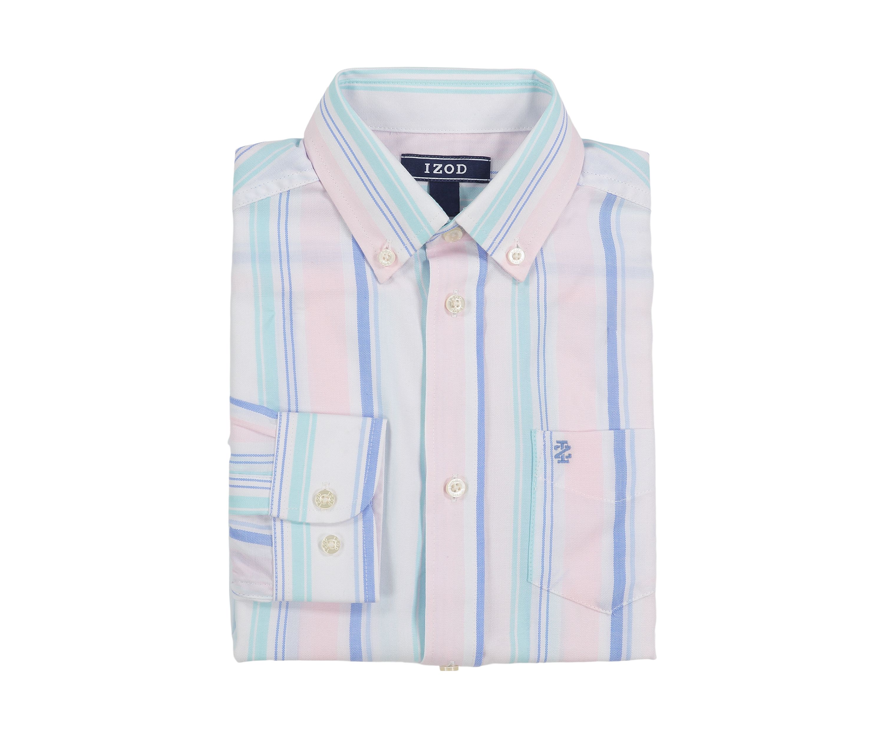 Boys 8-20 Long Sleeve Harbor Stripe Shirt