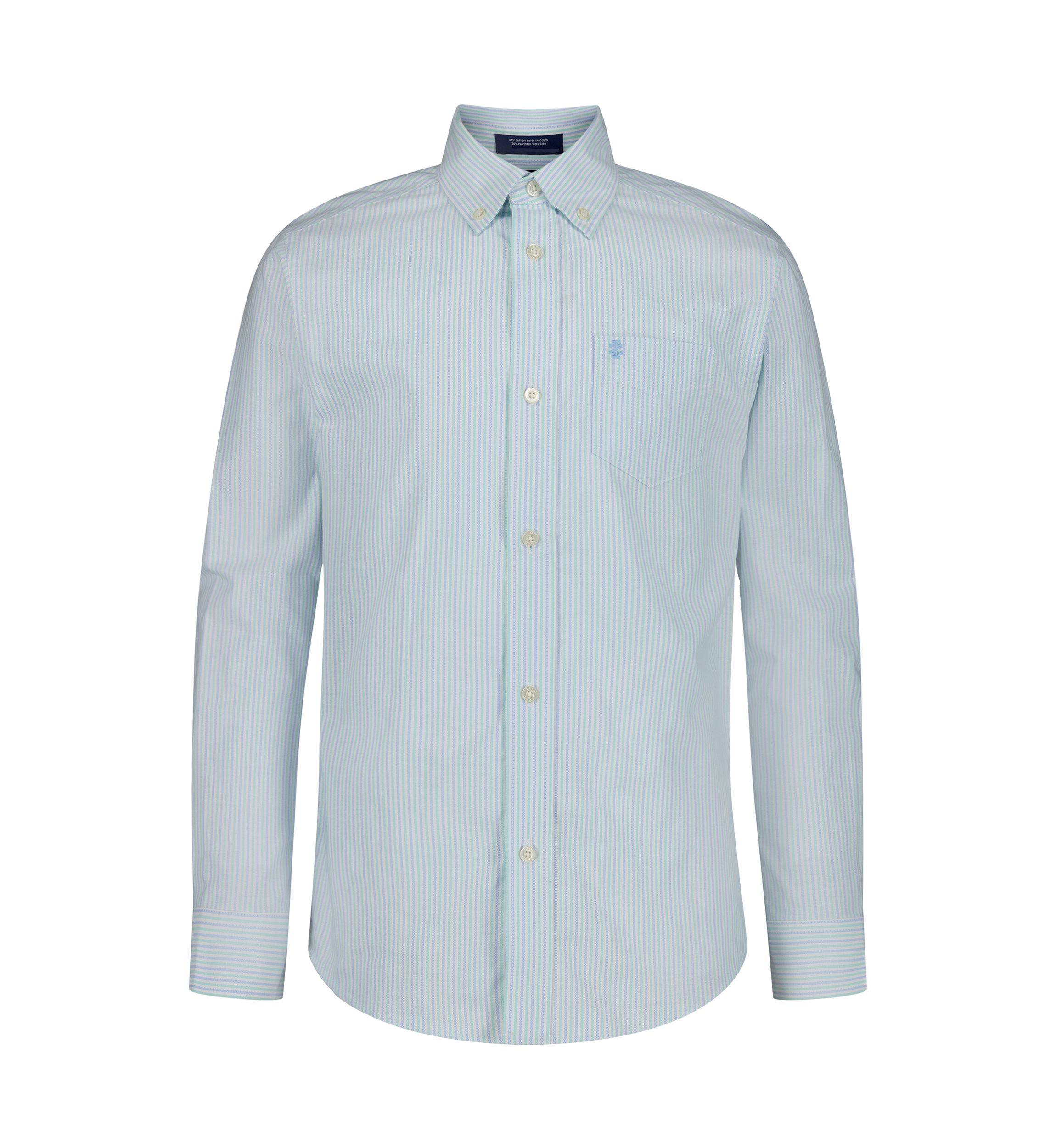 Boys 8-20 Long Sleeve Aruba Stripe Oxford Shirt