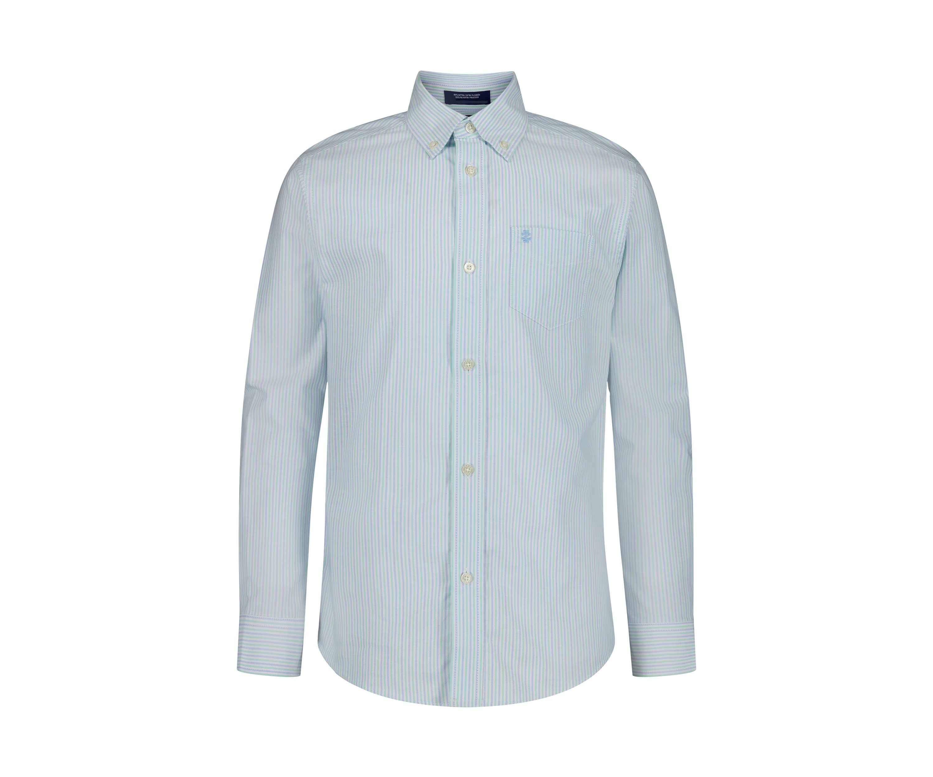 Boys 8-20 Long Sleeve Aruba Stripe Oxford Shirt