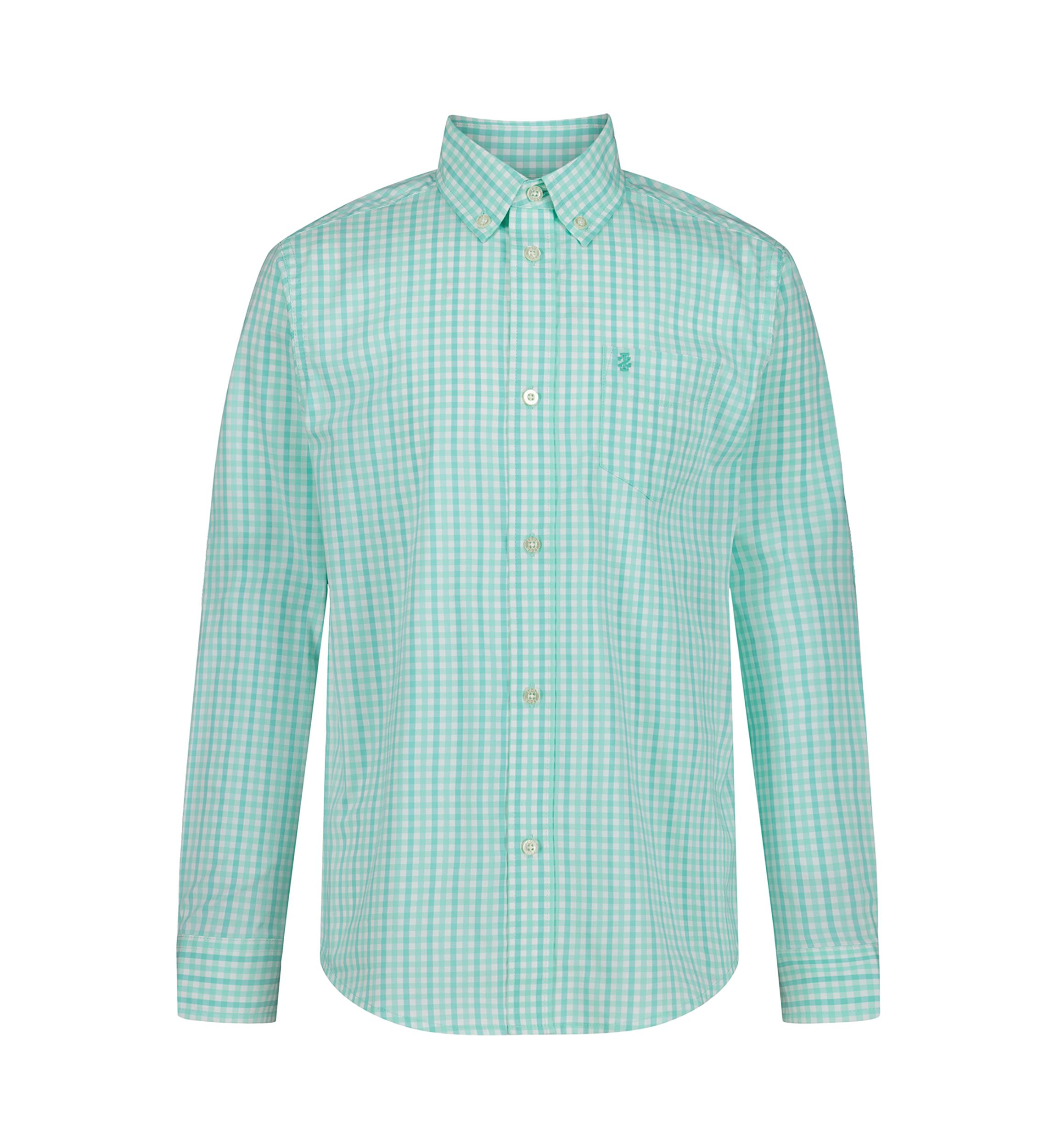 Boys 8-20 Long Sleeve Stretch La Jolla Gingham Shirt