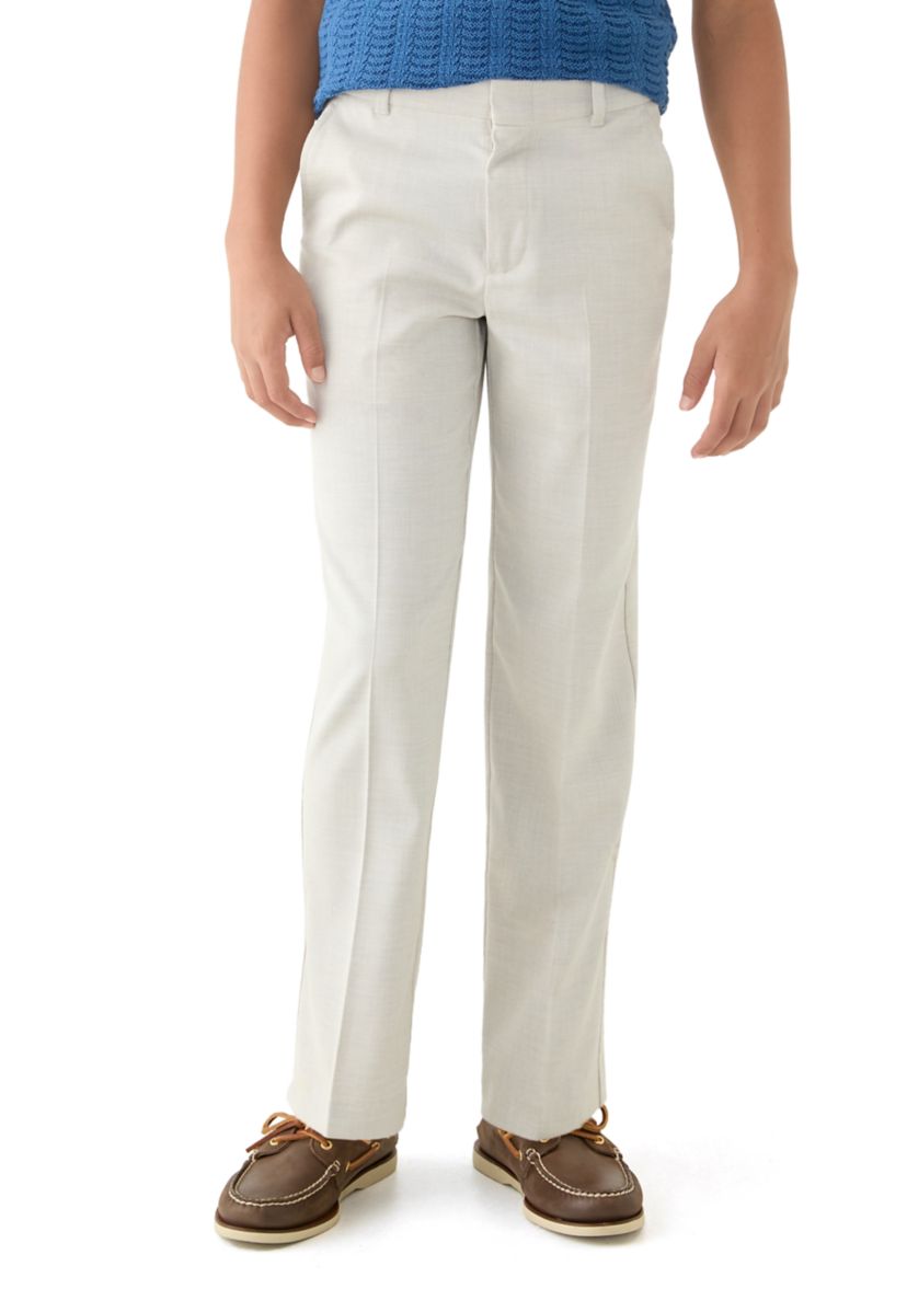 Boys 8-20 Stretch Linen Like Pants