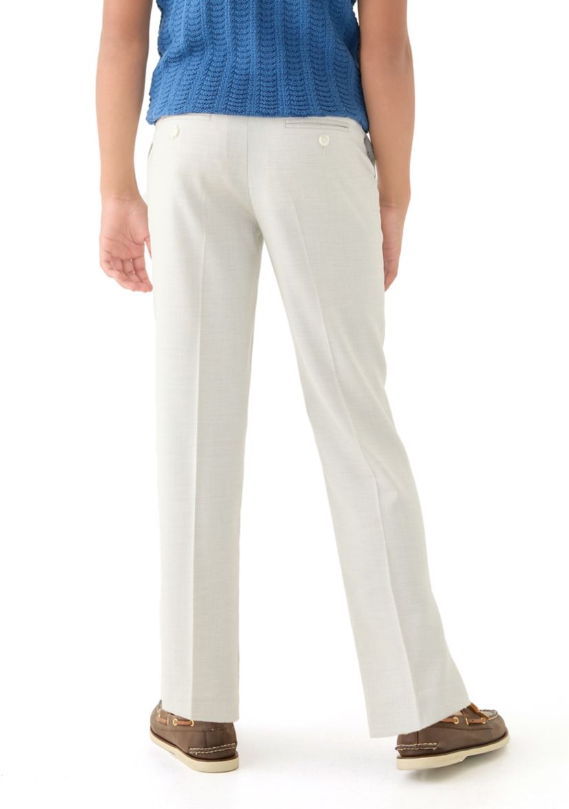 Boys 8-20 Stretch Linen Like Pants