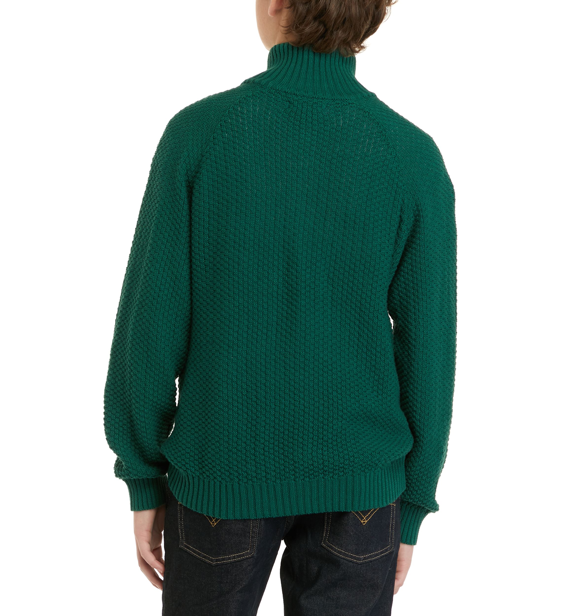 Boys 8-20 Raglan Stripe 1/4 Zip Sweater