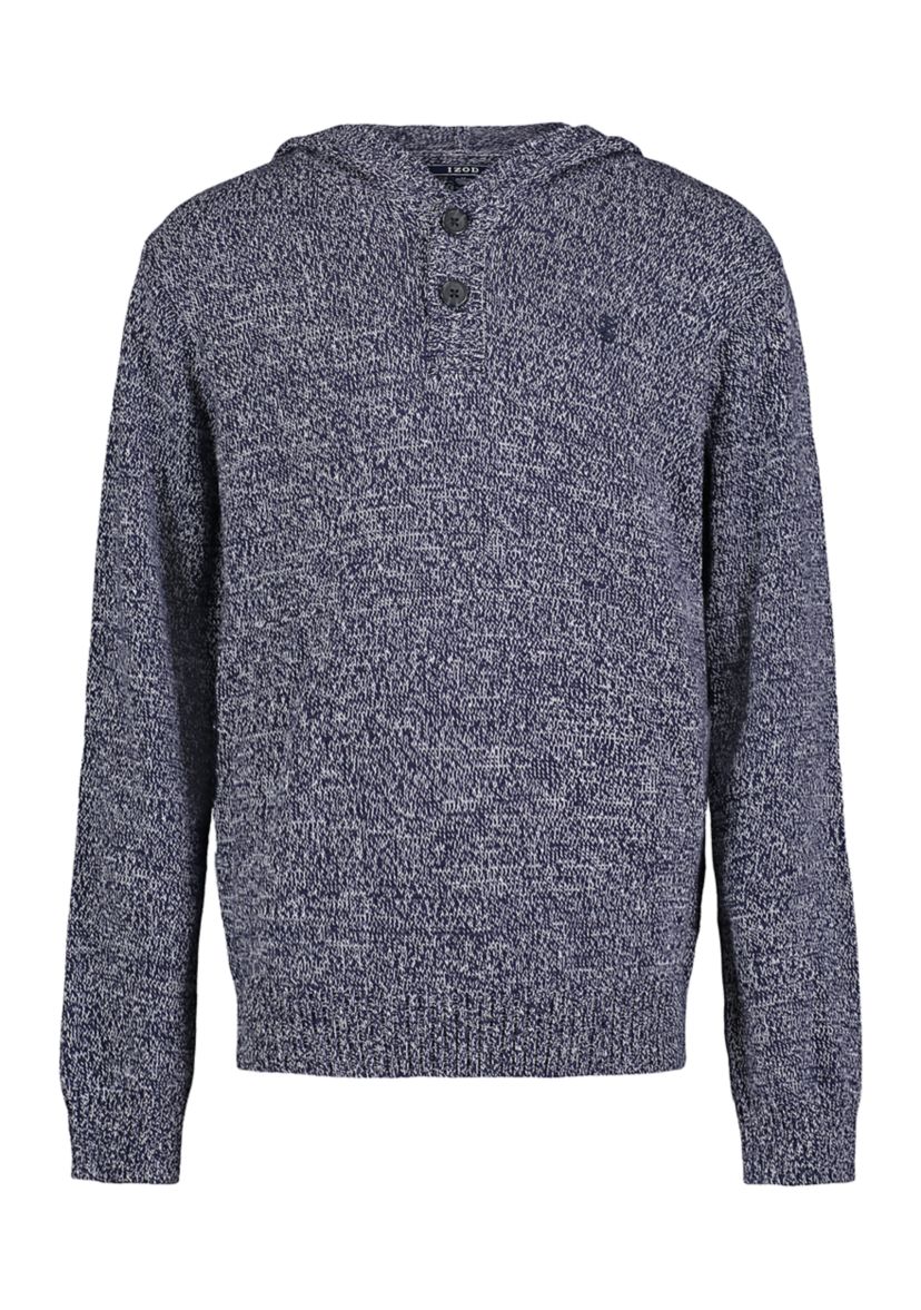 Boys 8-20 Hooded Marled Sweater