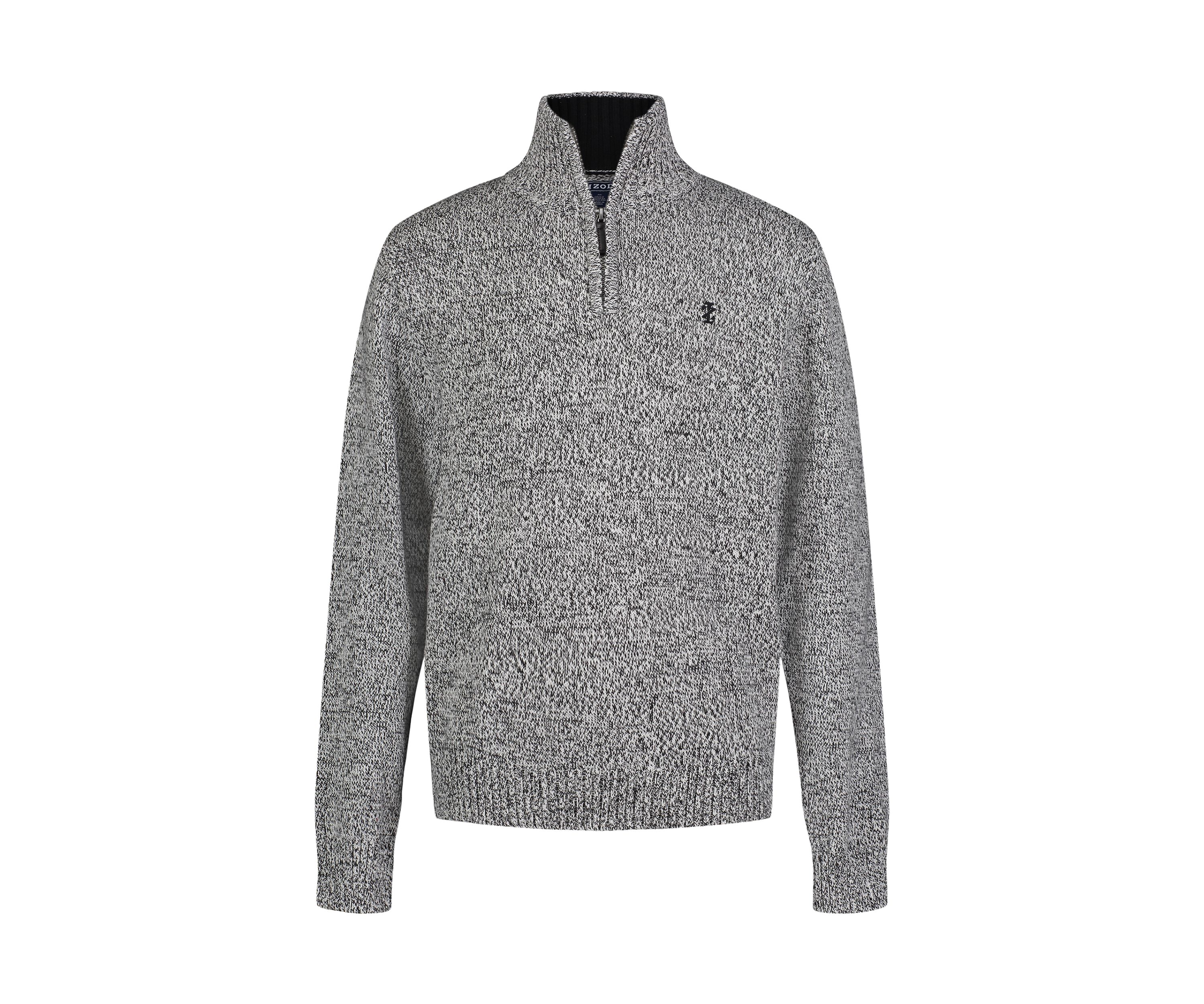 Boys 8-20 Marled 1/4 Zip Sweater