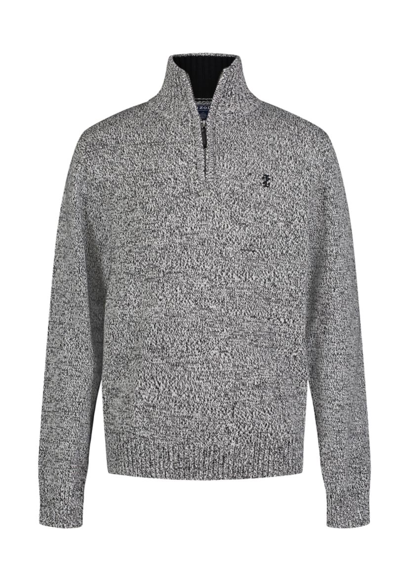 Boys 8-20 Marled 1/4 Zip Sweater