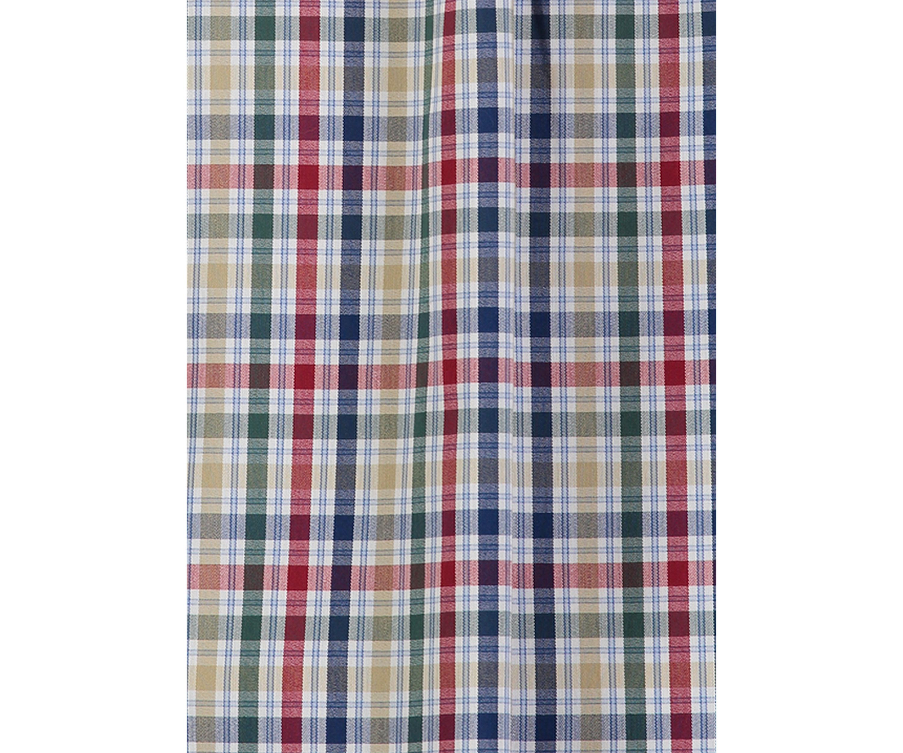 Boys 8-20 Long Sleeve Yarn Dyed Stretch Ithaca Plaid Shirt